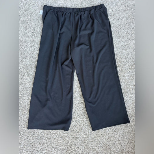 Nordstrom Rack Black Wide-Leg Pants - Size 3XL