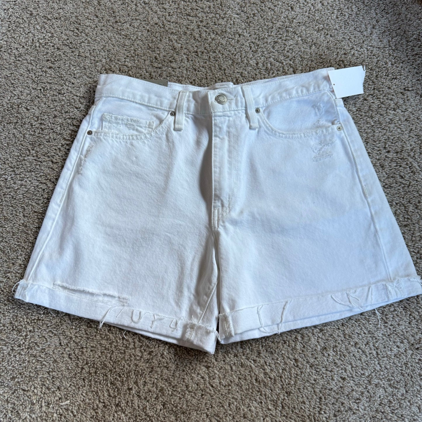 HUDSON Women's Devon High-Rise Boyfriend Short - 27