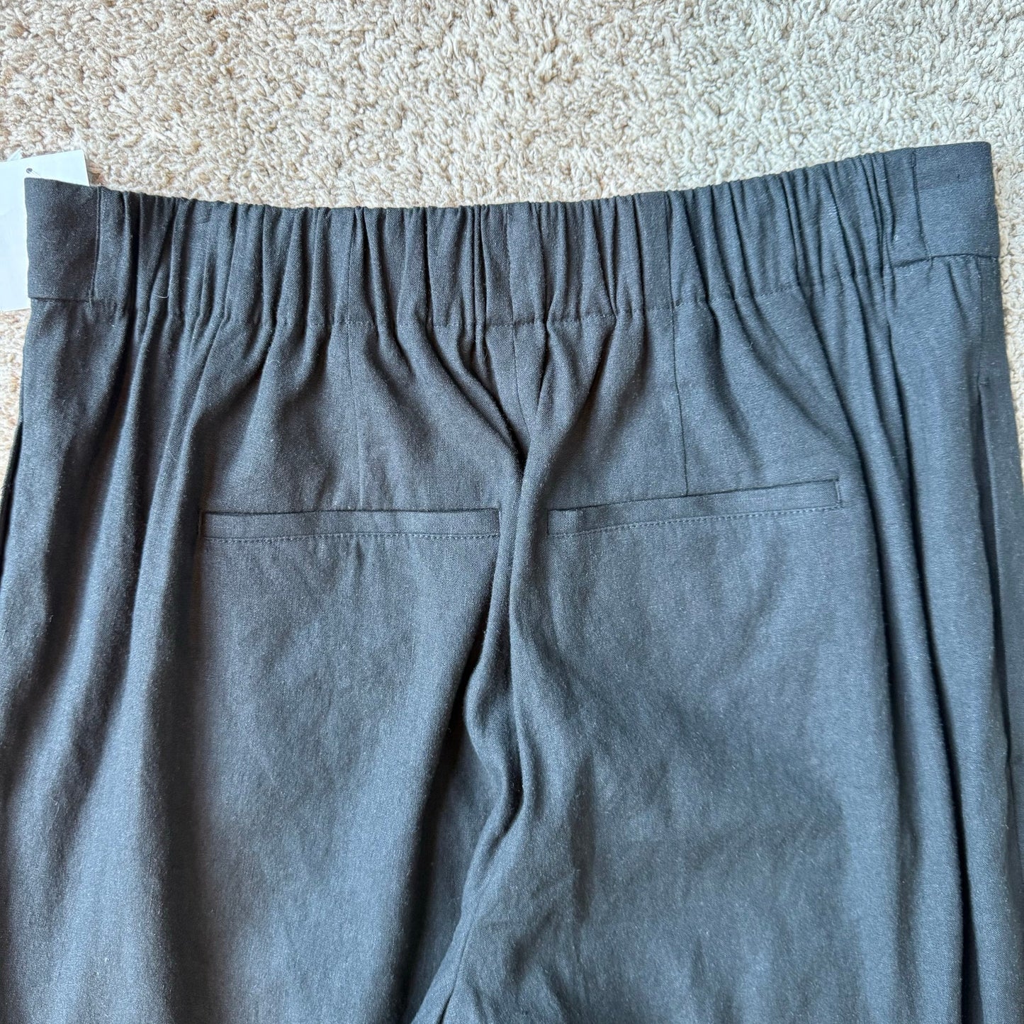 VINCE Linen Pull on Pants - Size Small