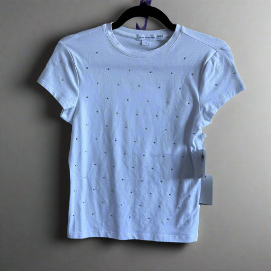 Good American Rhinestone Tee - Small