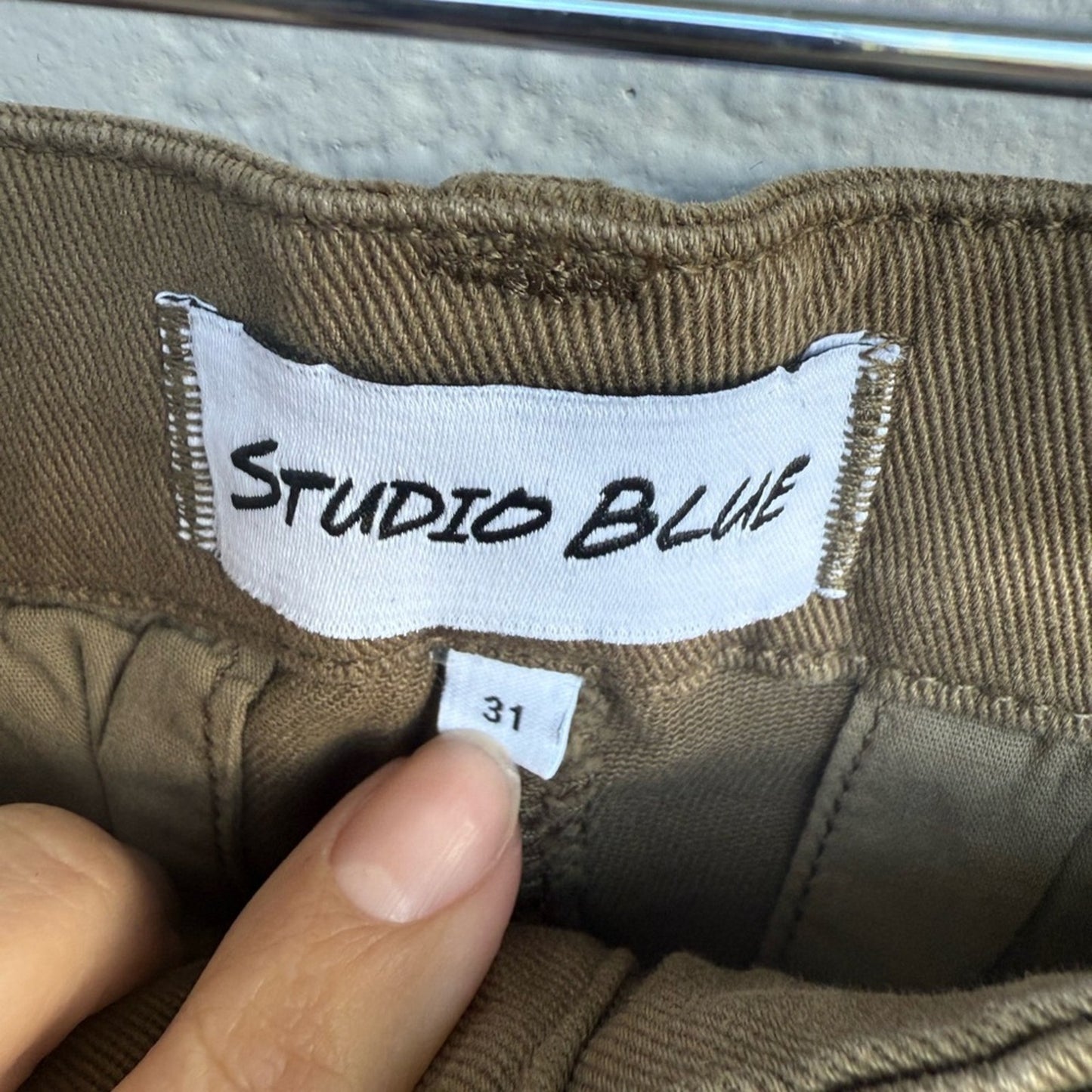 Studio Blue - Army Green Jeans - Size 31