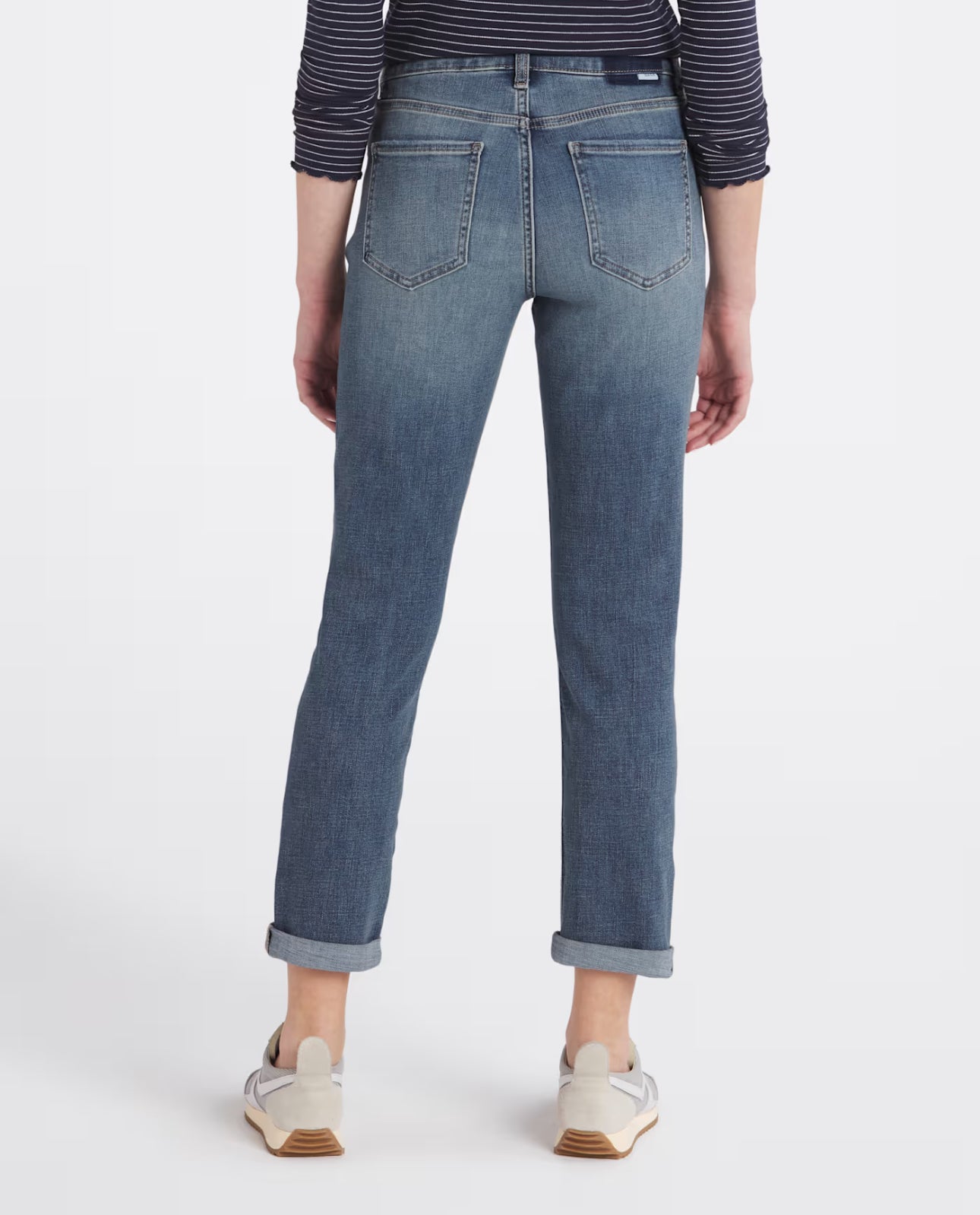 Daze Lovergirl Mid Rise Roller Jeans - Size 29” Waist