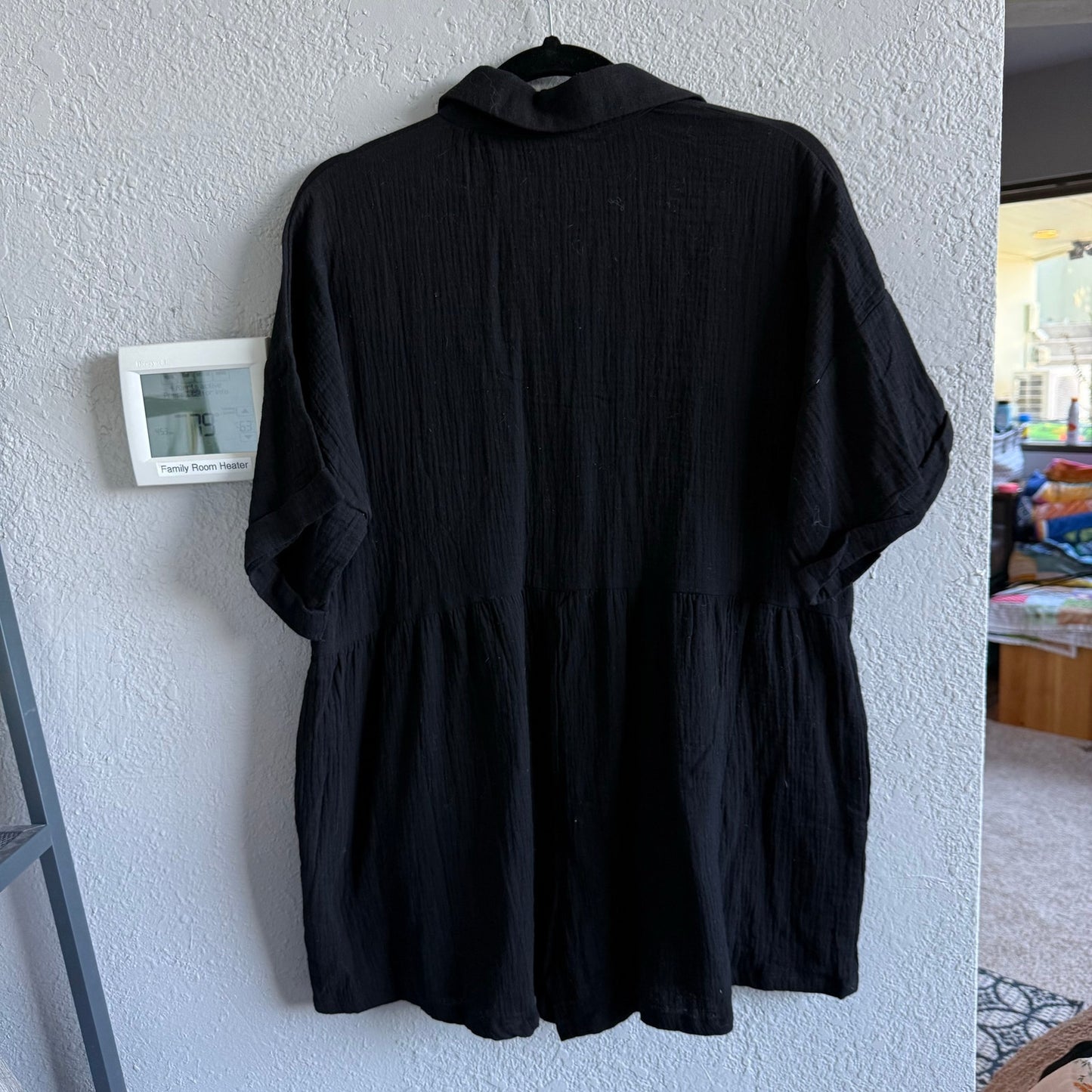 Petal and Pup Black Winny Romper - Size 4