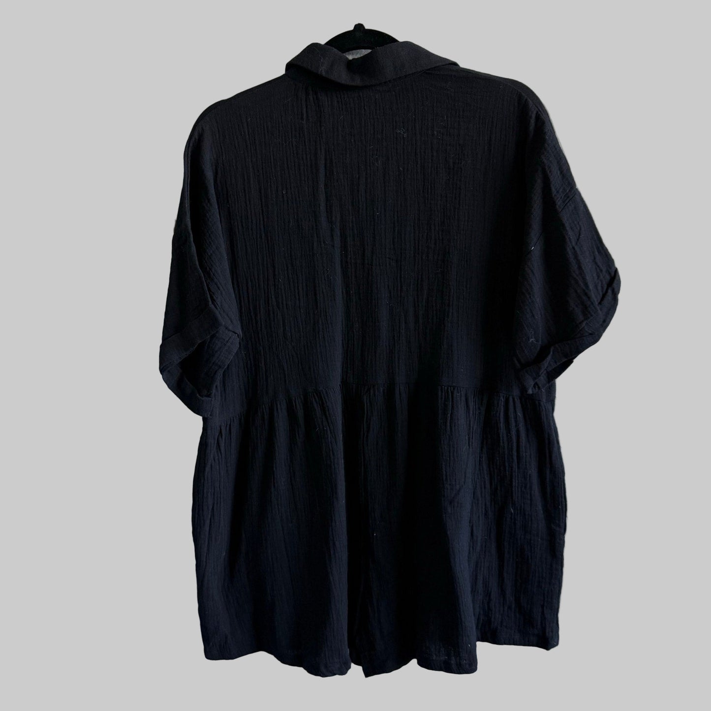 Petal and Pup Black Winny Romper - Size 4