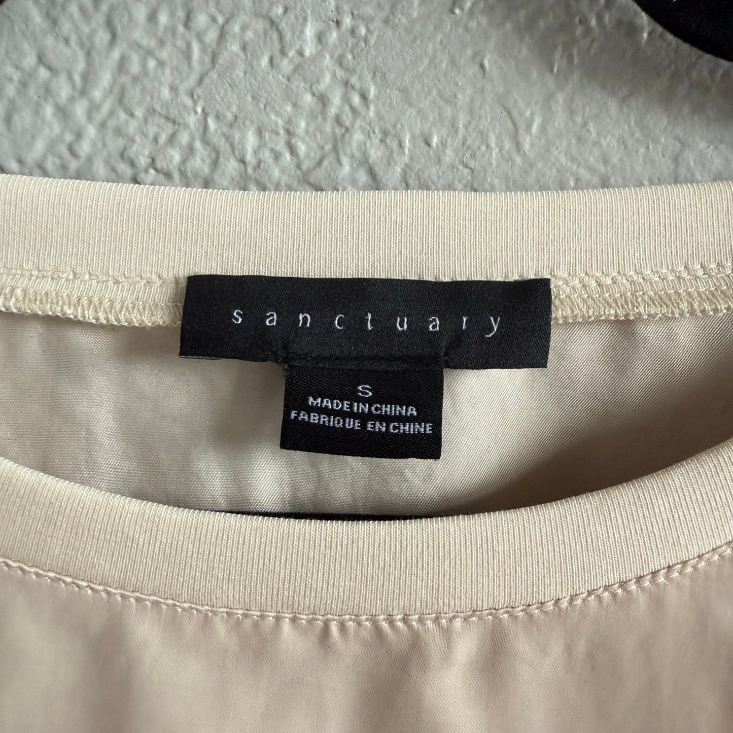 Sanctuary Timeless Satin Tee - Small