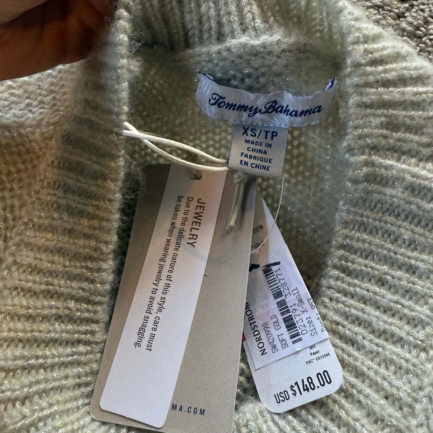 Tommy Bahama Shimmer Sweater - XS