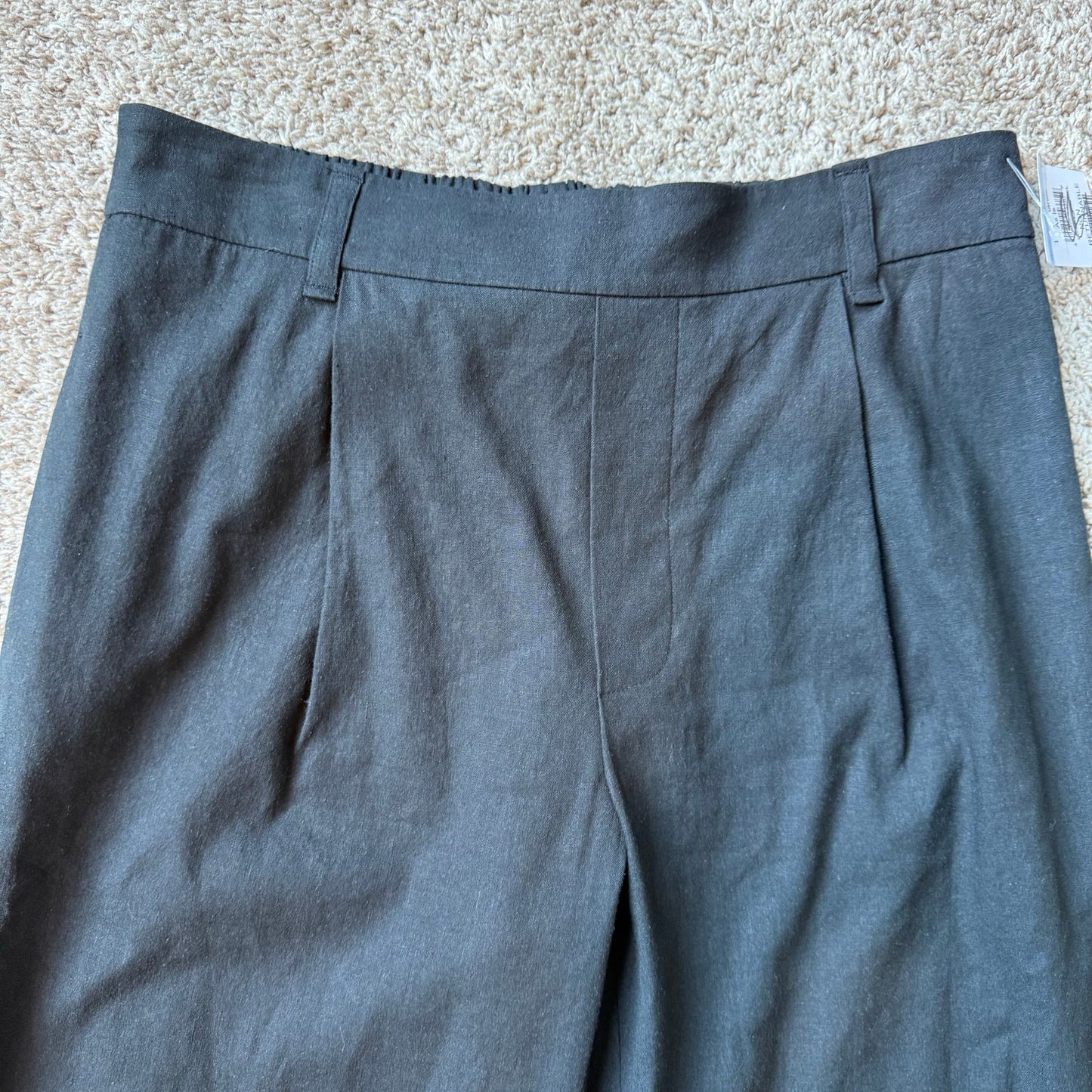 VINCE Linen Pull on Pants - Size Small