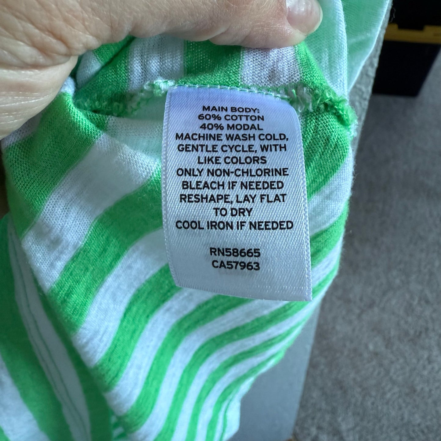 Caslon Striped Tank - Small