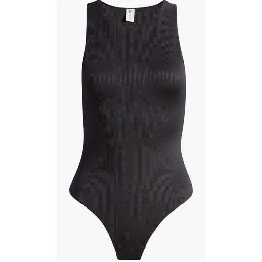 BP. Thong Bodysuit in Black - XS