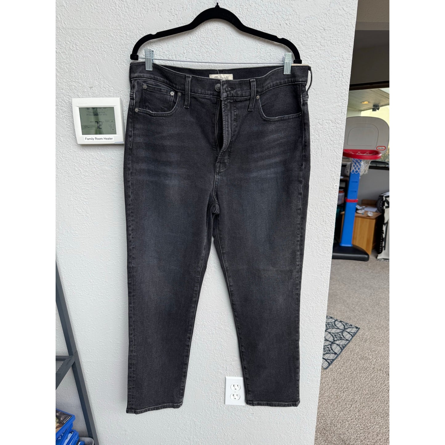 Madewell - The Perfect Vintage Jean - Size 31 - Gray - *Broken Zipper