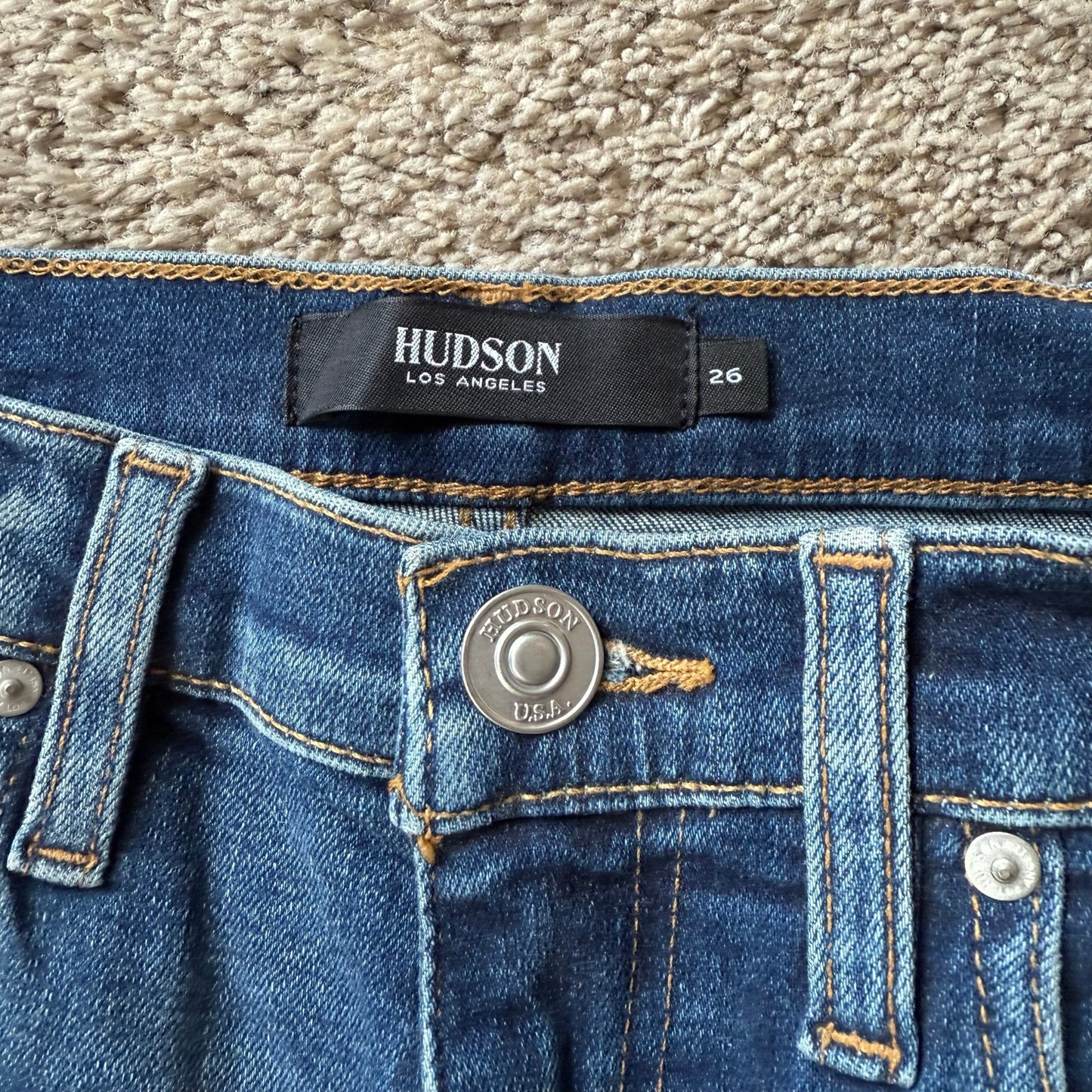 Hudson Super Skinny Jeans Size 26