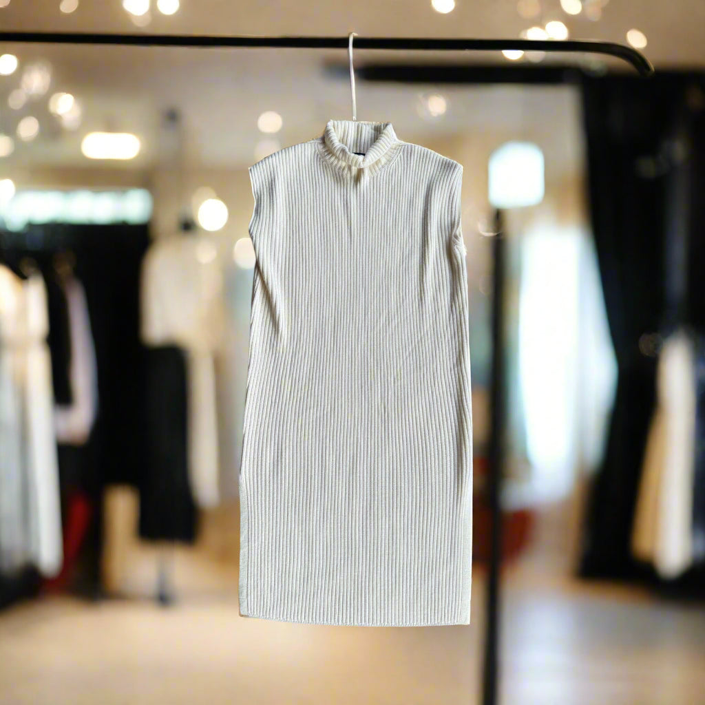 Ralph Lauren Sleeveless Wool Dress in Medium