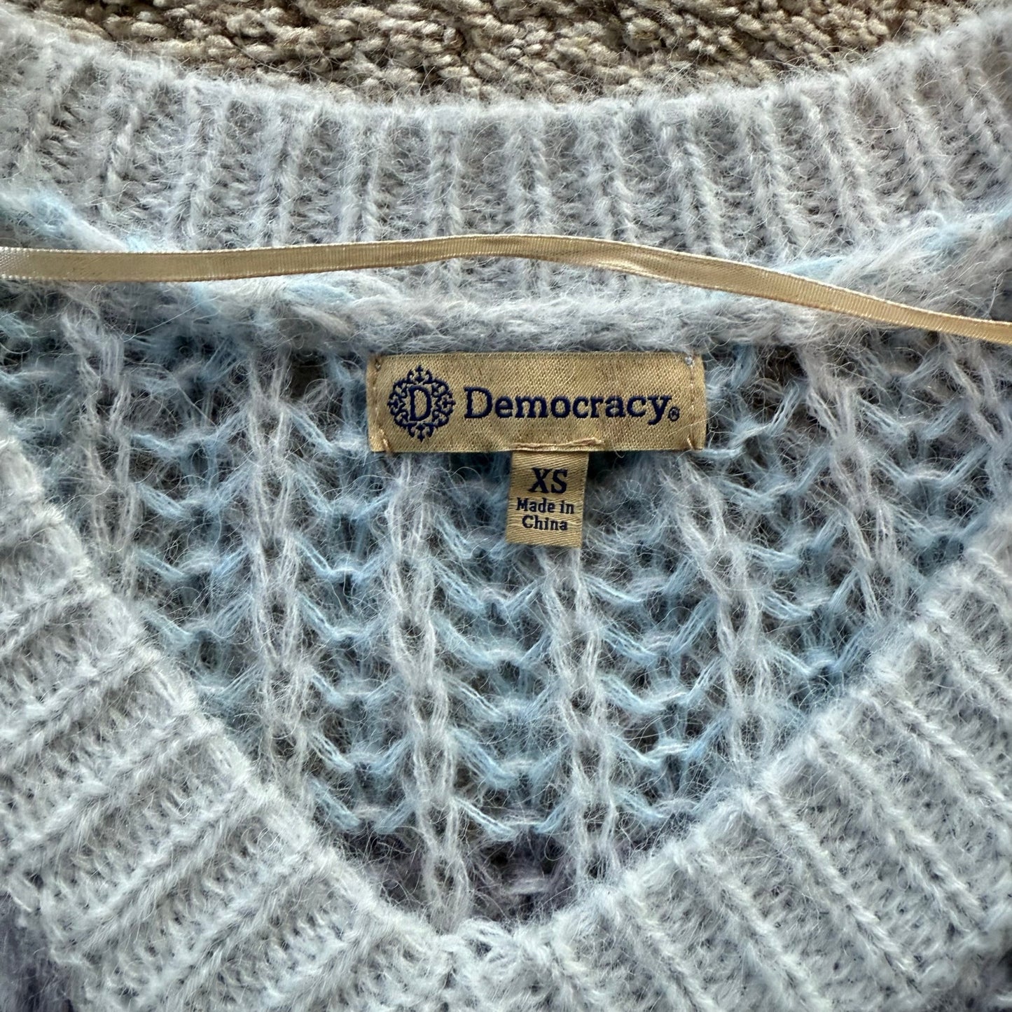 Democracy Striped Sweater - XS