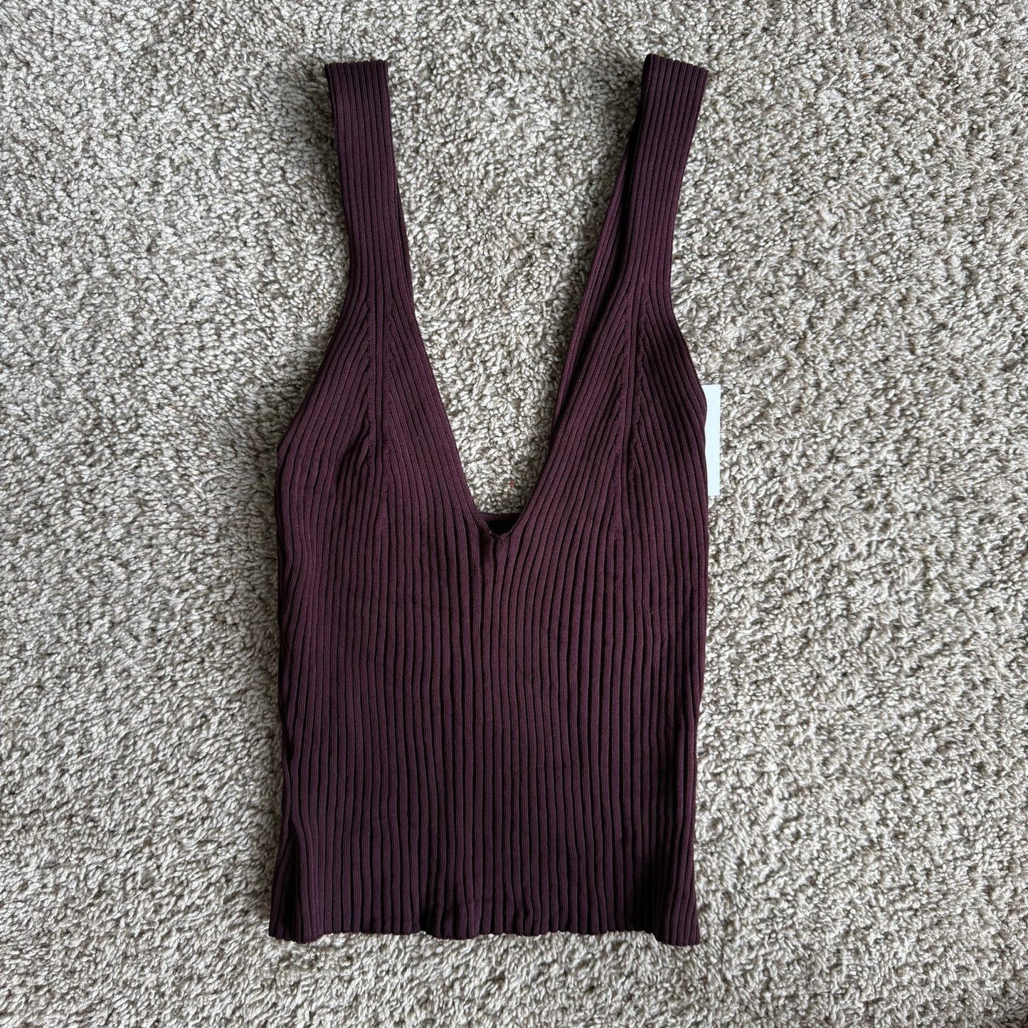 Good American ribbed tank - XS