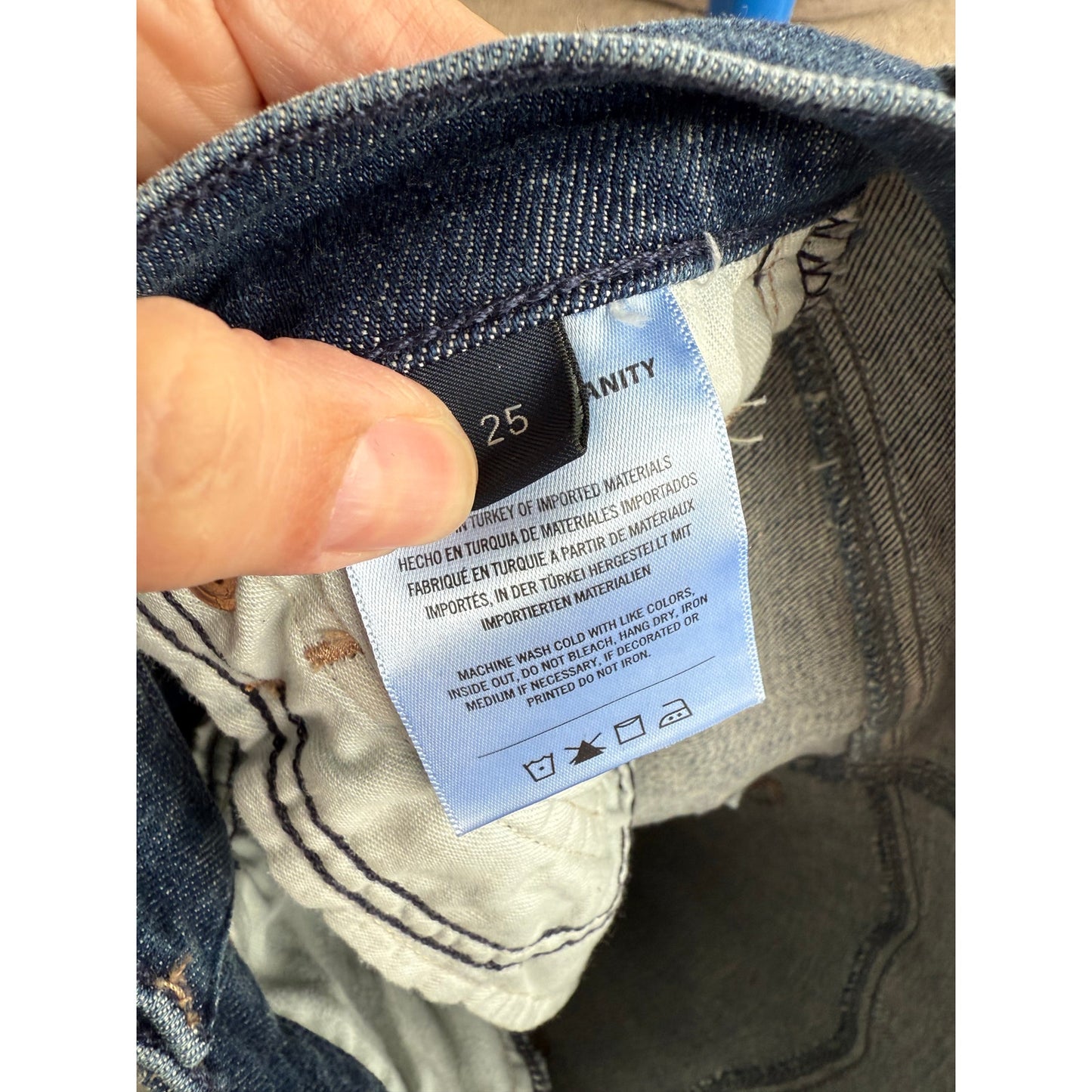 Citizens of Humanity Jolene High Rise Vintage Jean Slim Size 25