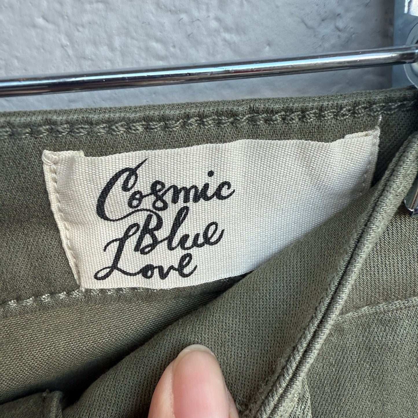 Green Straight Leg Pants - Size 29