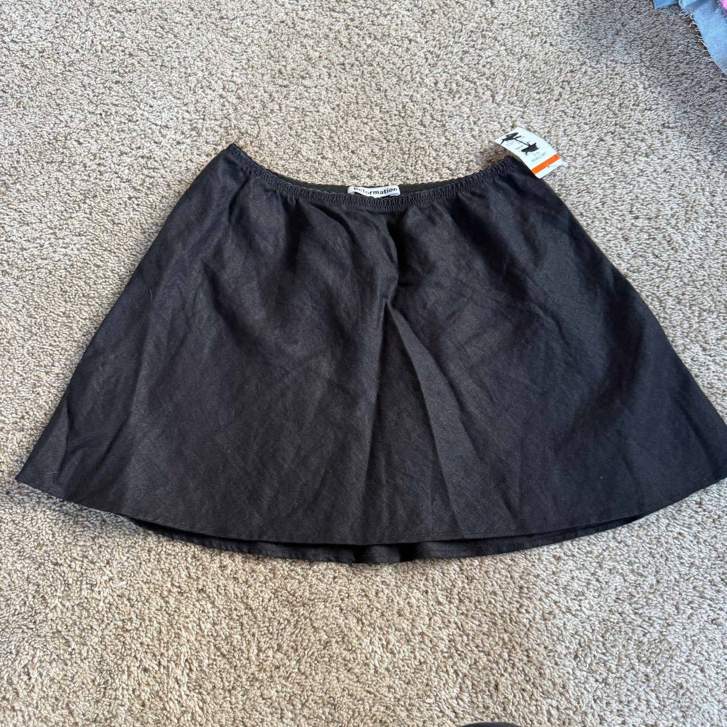 Reformation Linen Skirt - XS