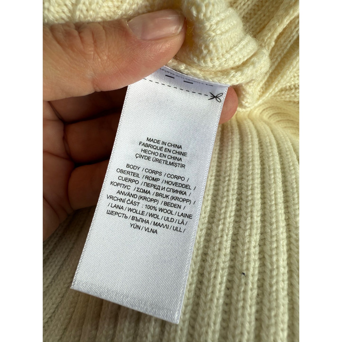 Ralph Lauren Sleeveless Wool Dress in Medium