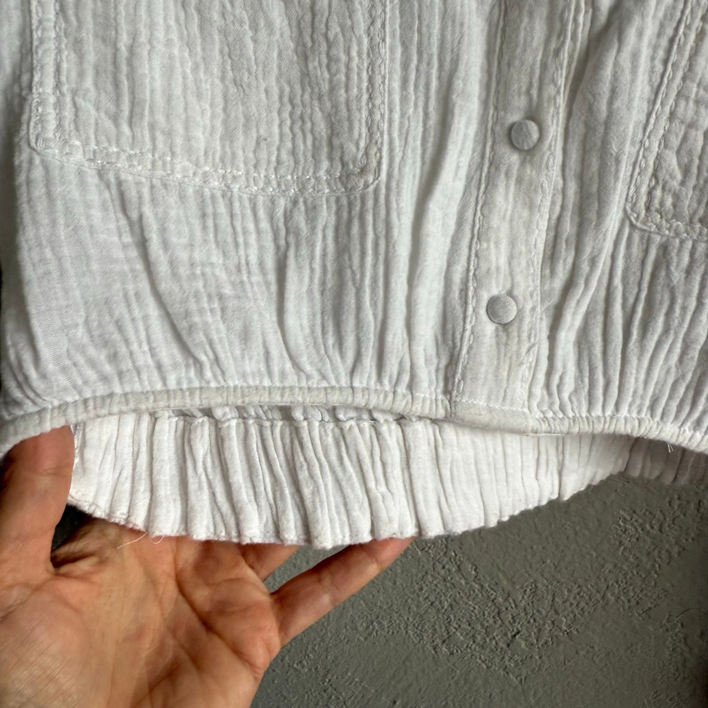 Avec Les Filles cropped long sleeve - small