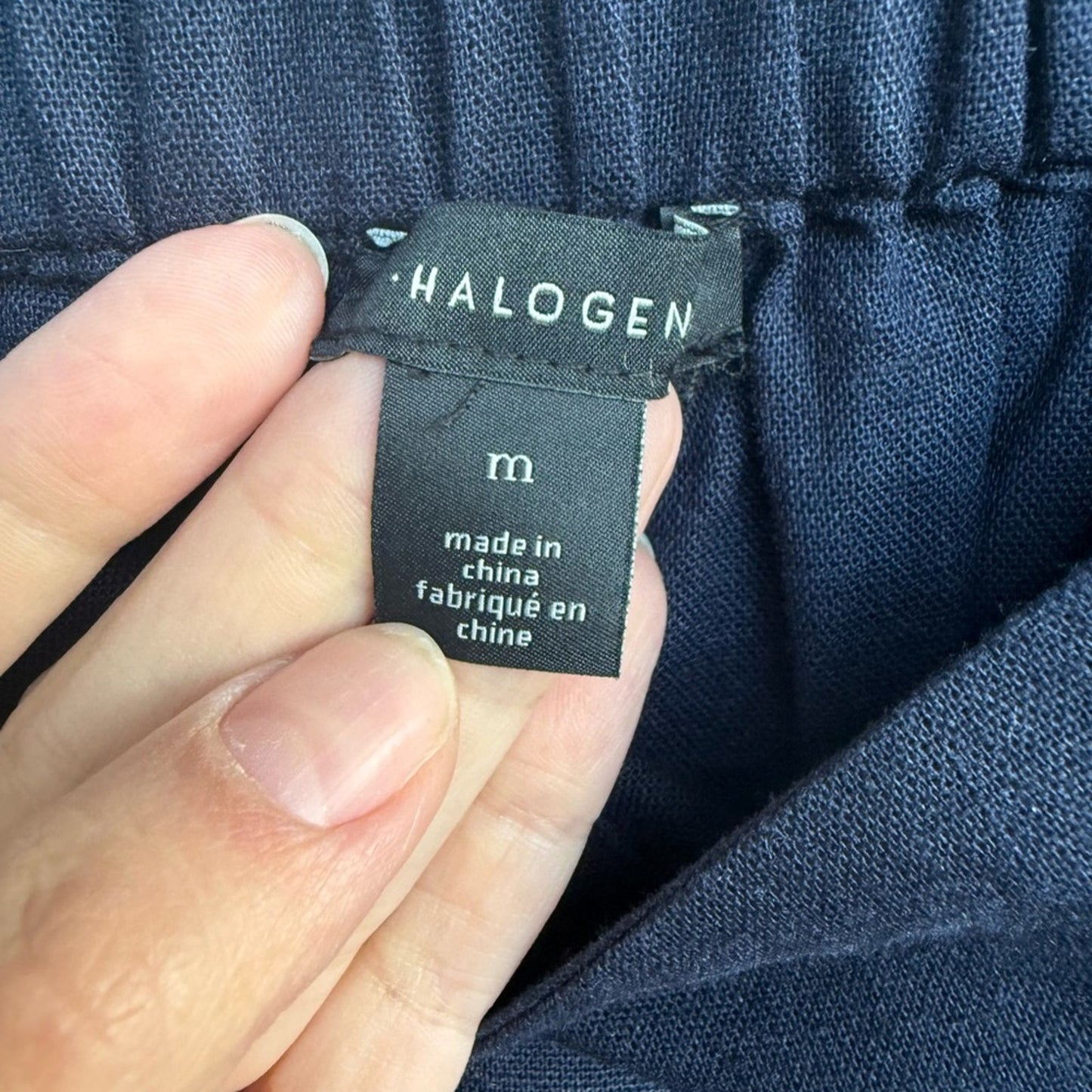 Halogen Linen Pants - Size Medium