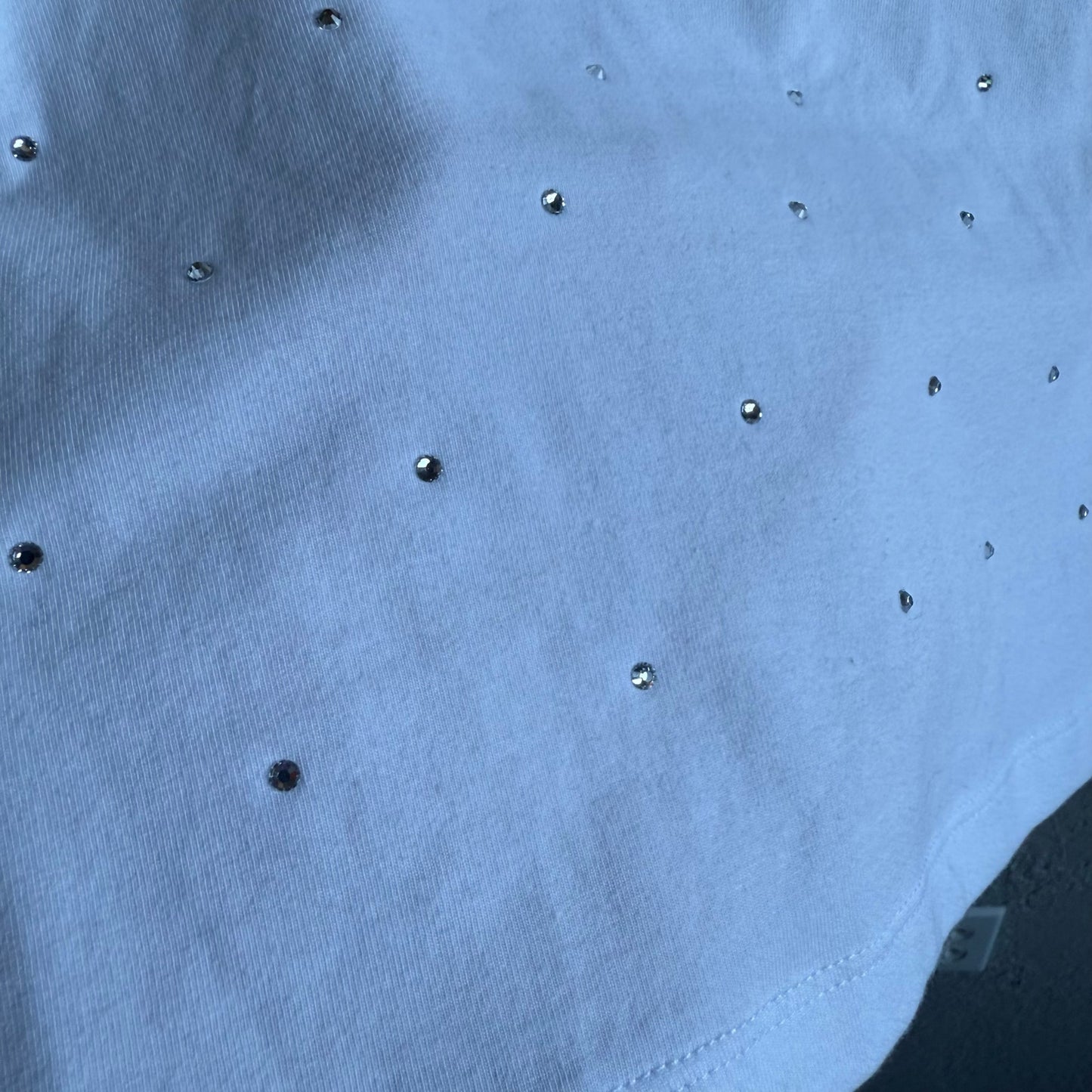 Good American Rhinestone Tee - Small