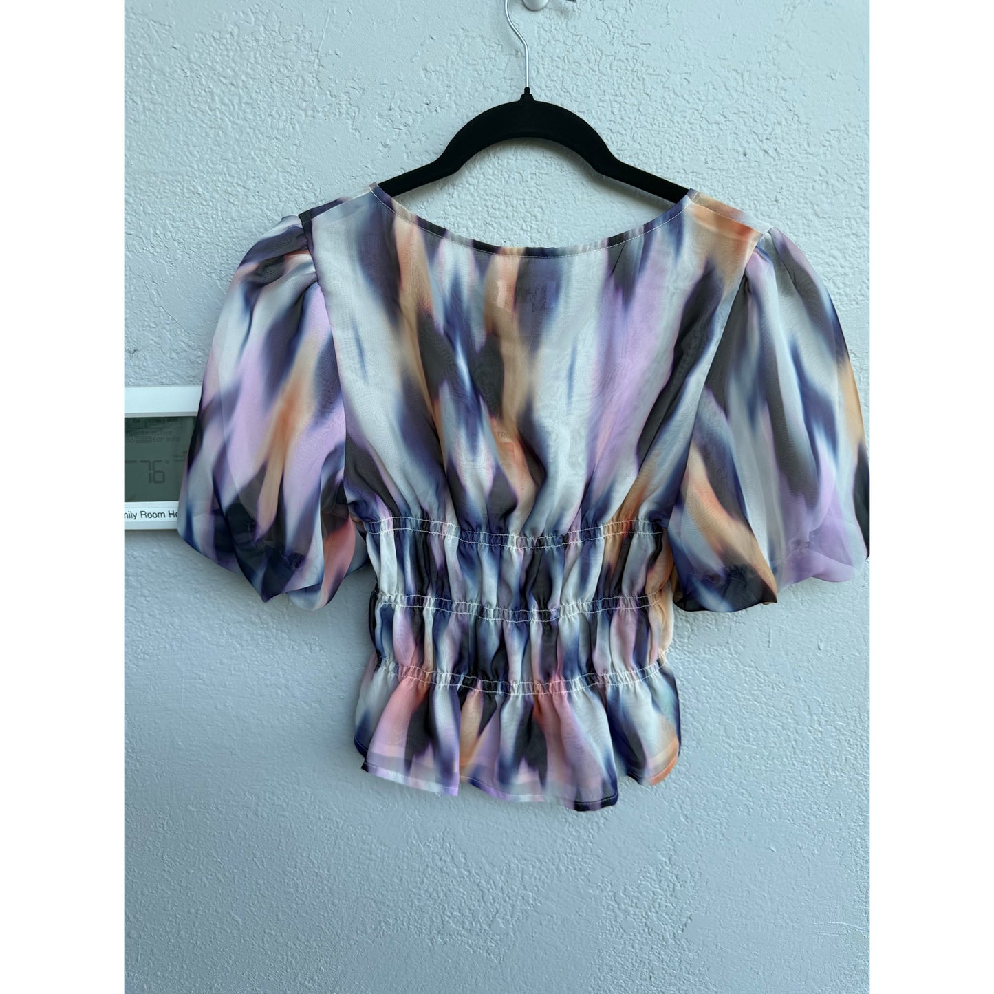 Colorful Steve Madden Top Tie Dye - Size Small - MSRP $69