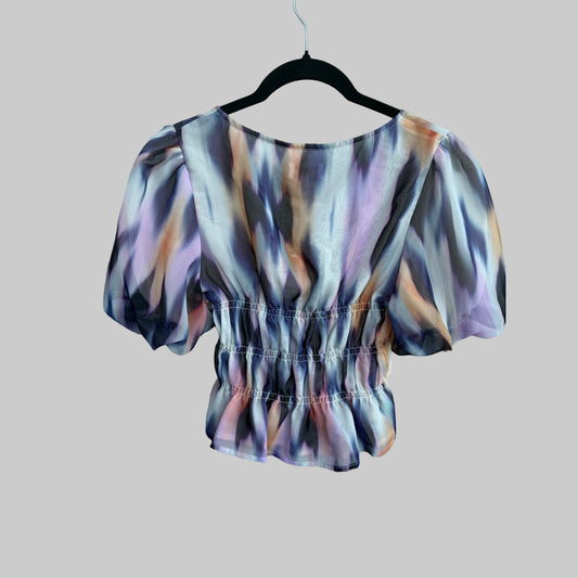 Colorful Steve Madden Top Tie Dye - Size Small - MSRP $69