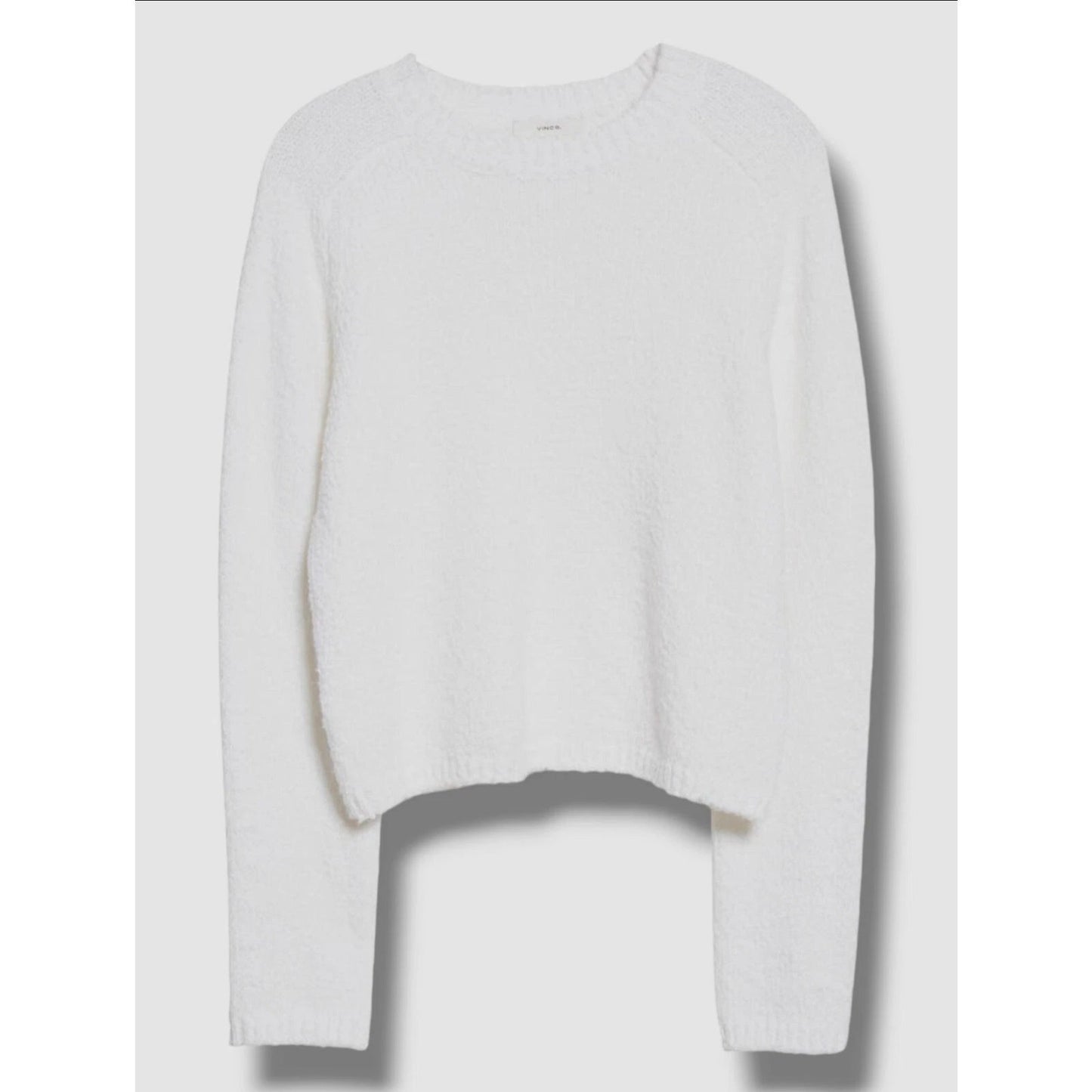 Vince Crew Sweater in White - Small