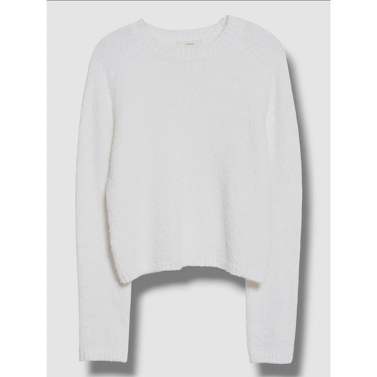 Vince Crew Sweater in White - Small