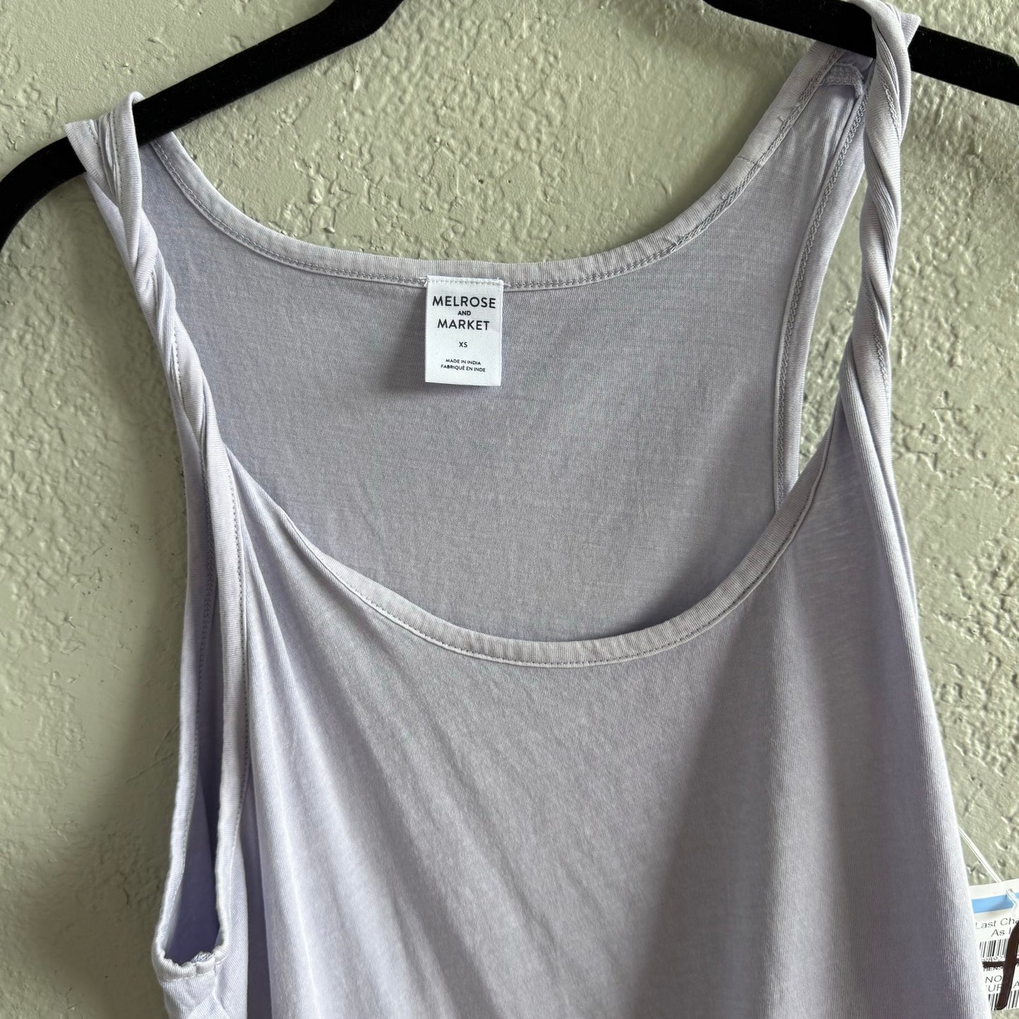 Melrose and Market periwinkle colored tank - XS