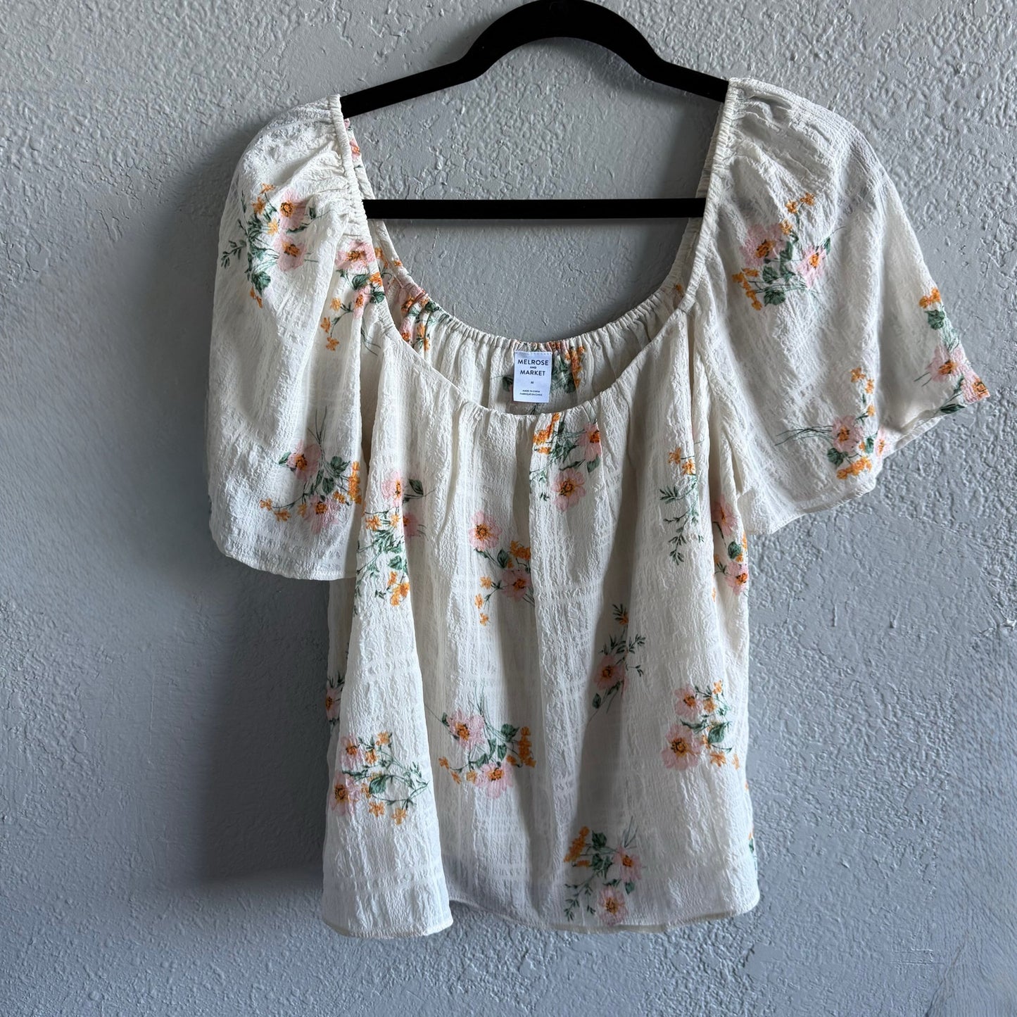 Melrose and Market Floral Top - Medium