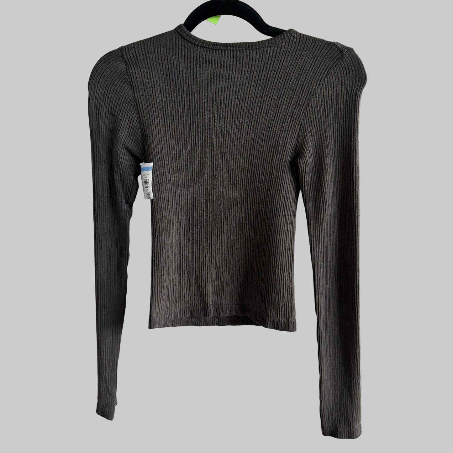 BDG Women's Cross Neck Rib Top - Size small