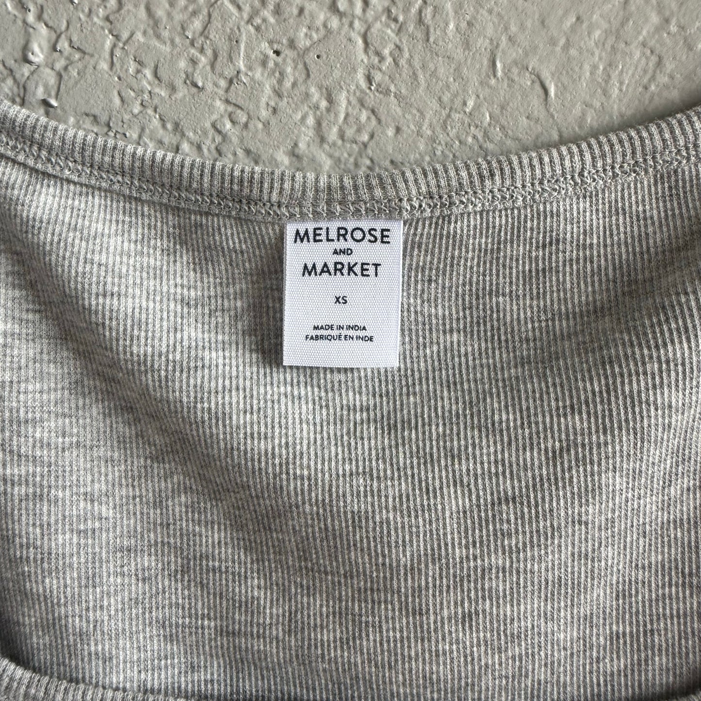 Melrose Market Ribbed Baby Tee - XS