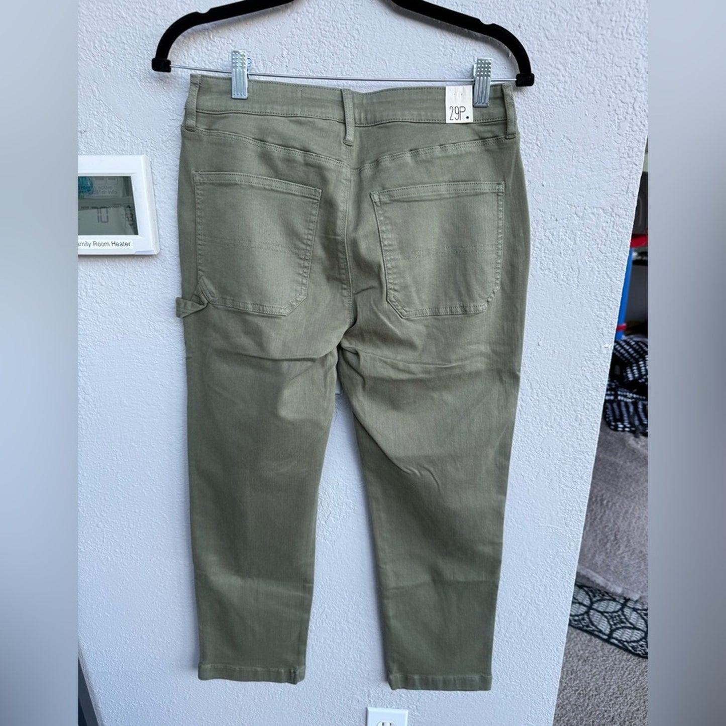Green Straight Leg Pants - Size 29