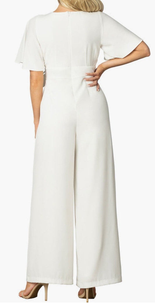 Kiyonna - Karina Crepe Jumpsuit - Plus 1X