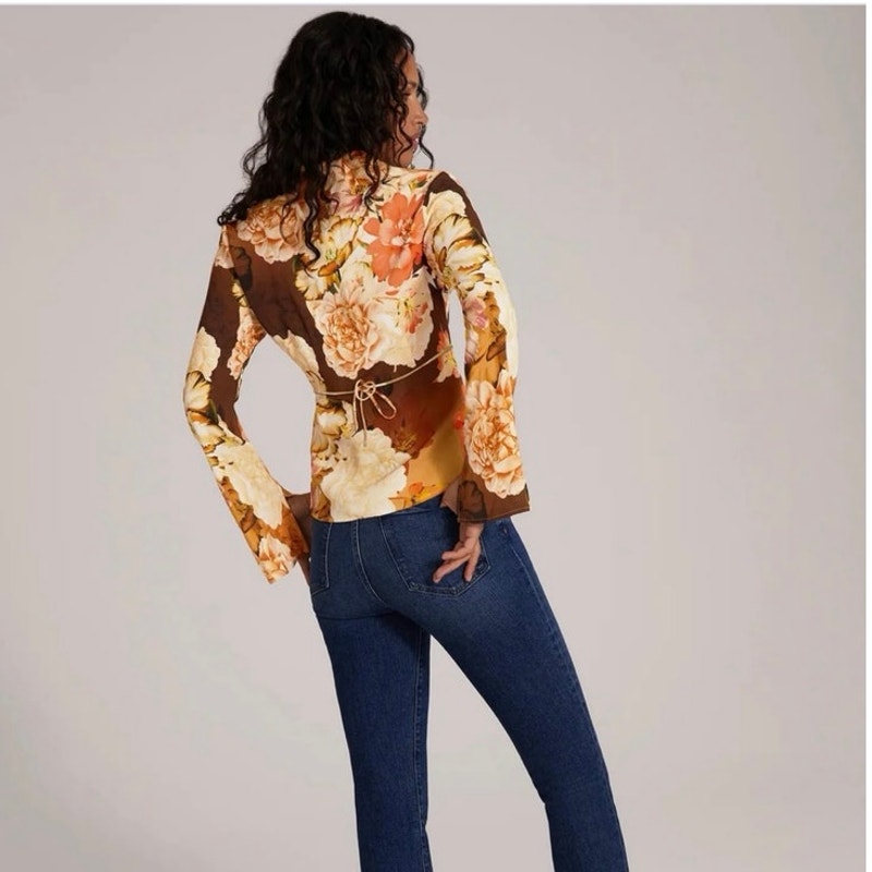 Favorite Daughter Sienna Floral The Jane Shirt - small