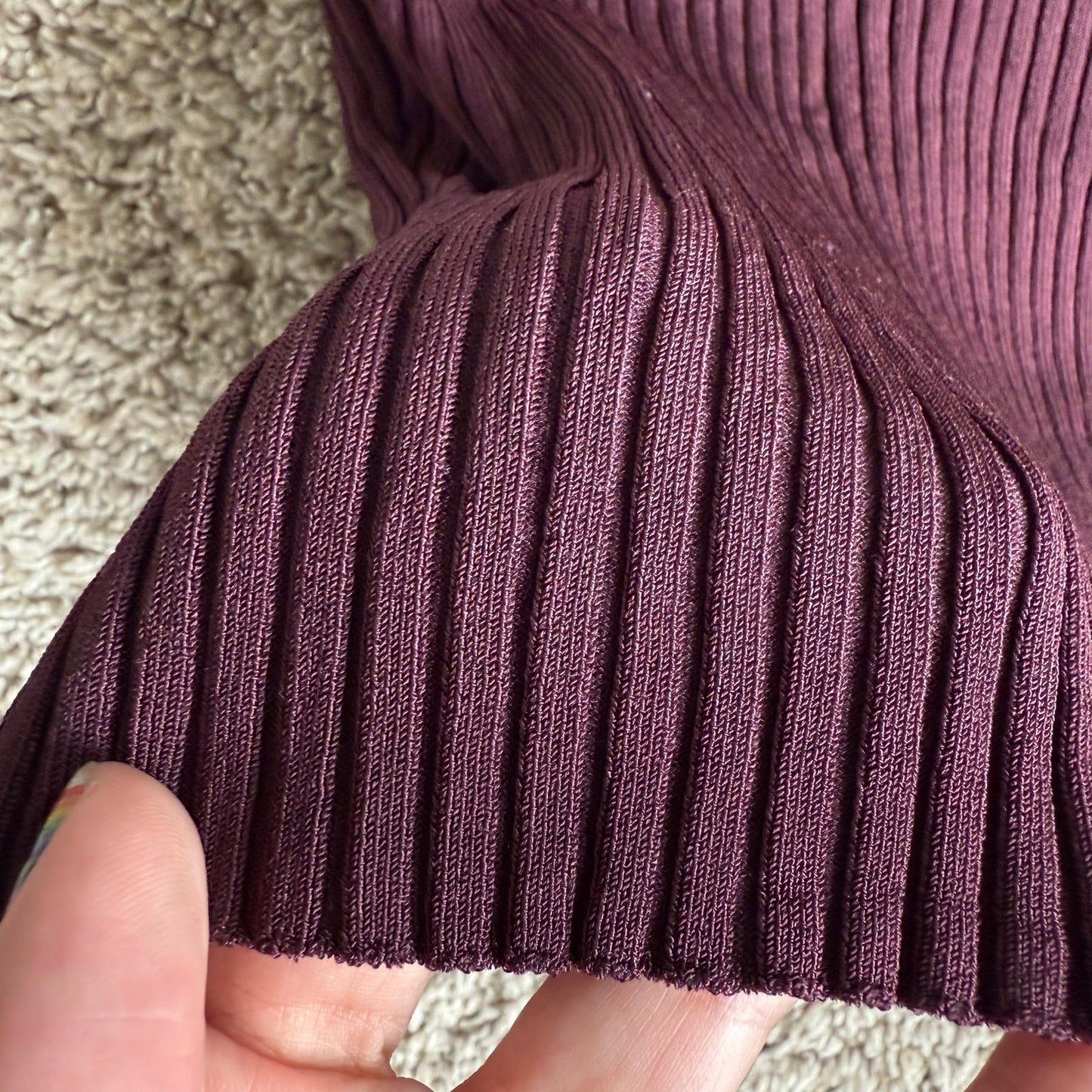 Good American ribbed tank - XS