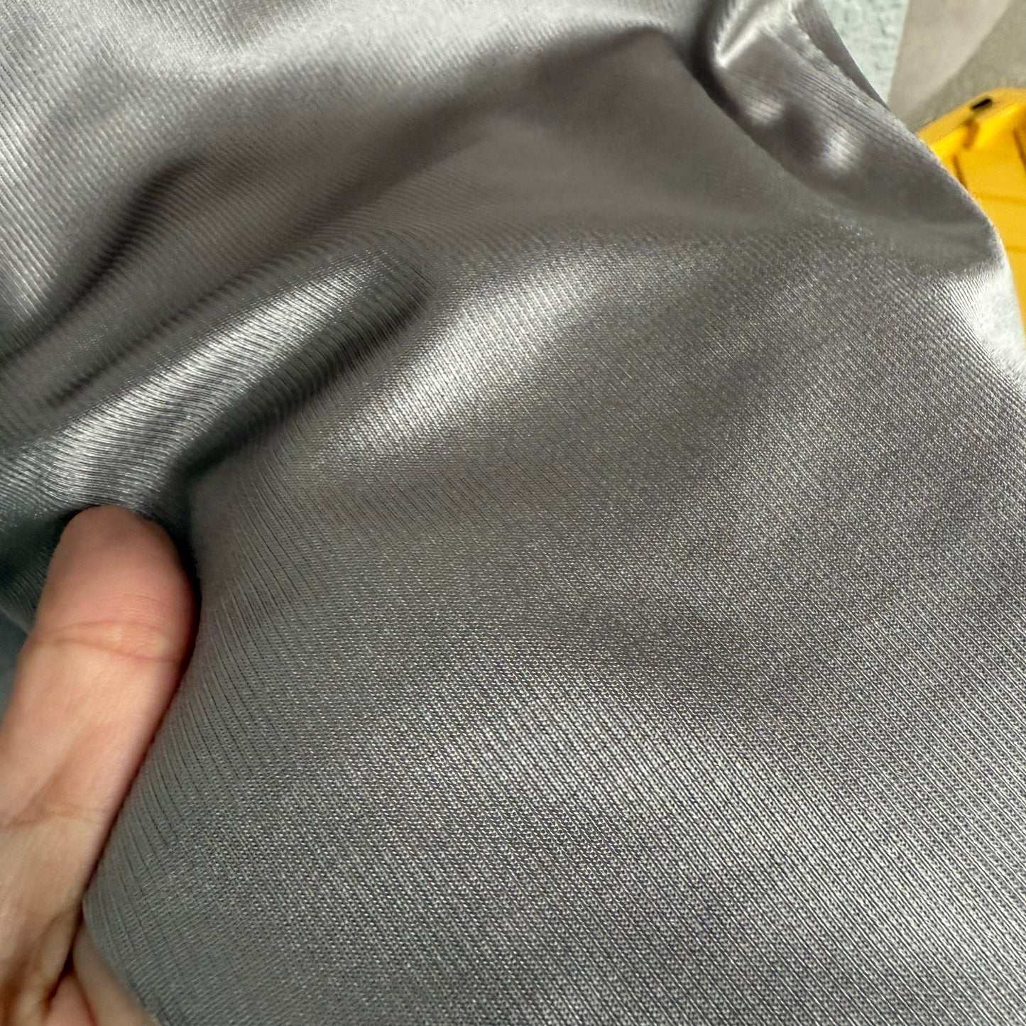 SKIMS Skims Disco Pant Silver -size medium