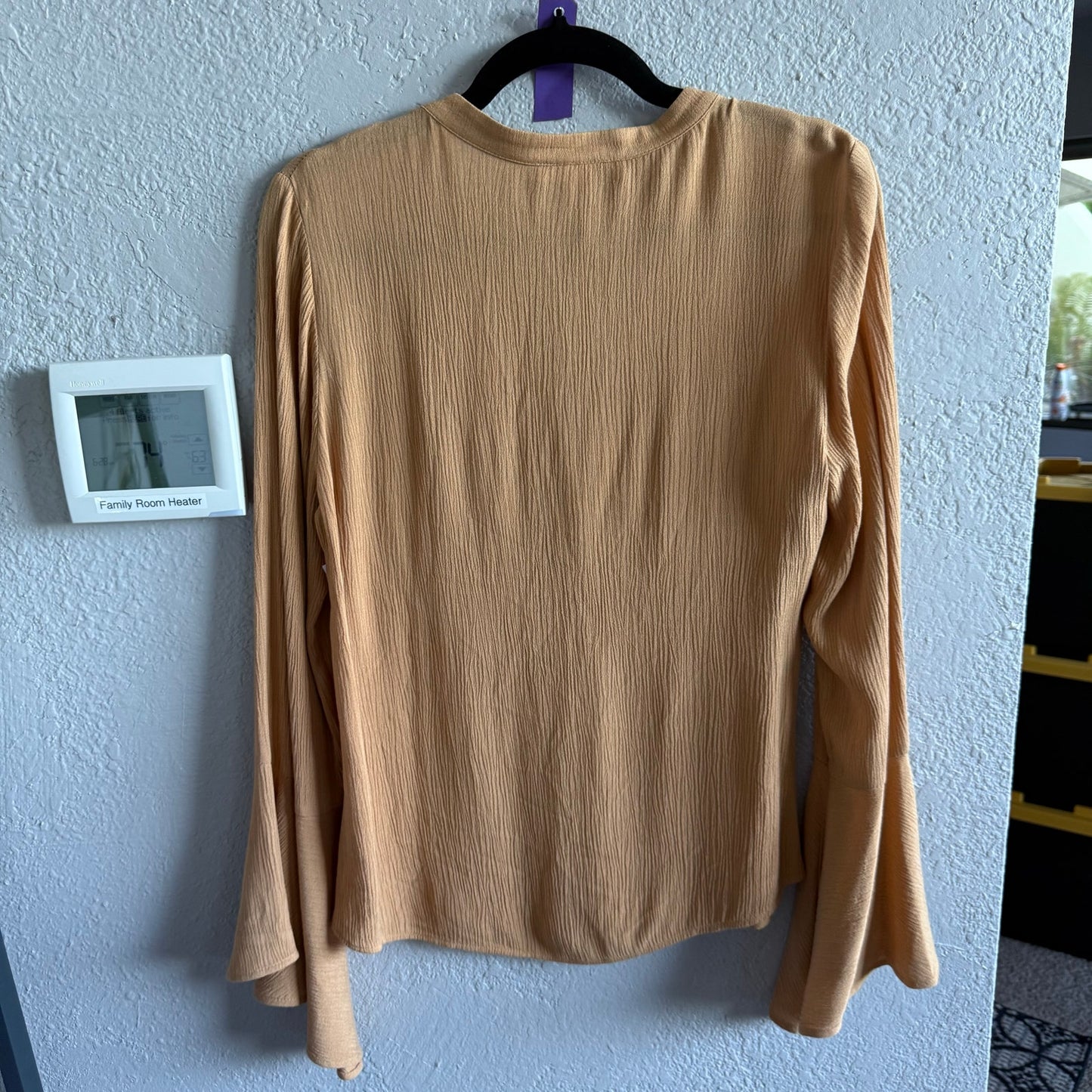DR2 Long Sleeve Tan Button Down - Small