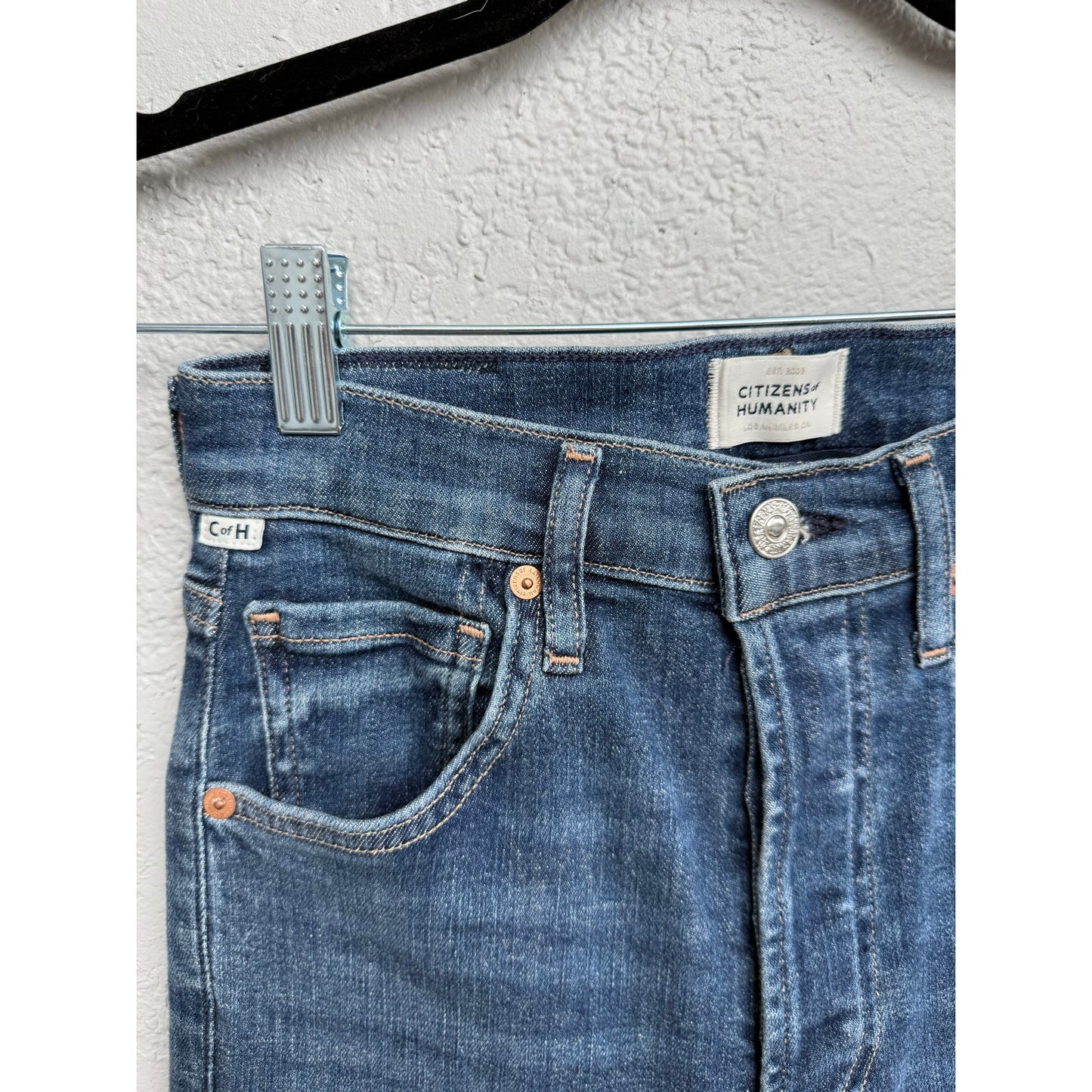 Citizens of Humanity Jolene High Rise Vintage Jean Slim Size 25