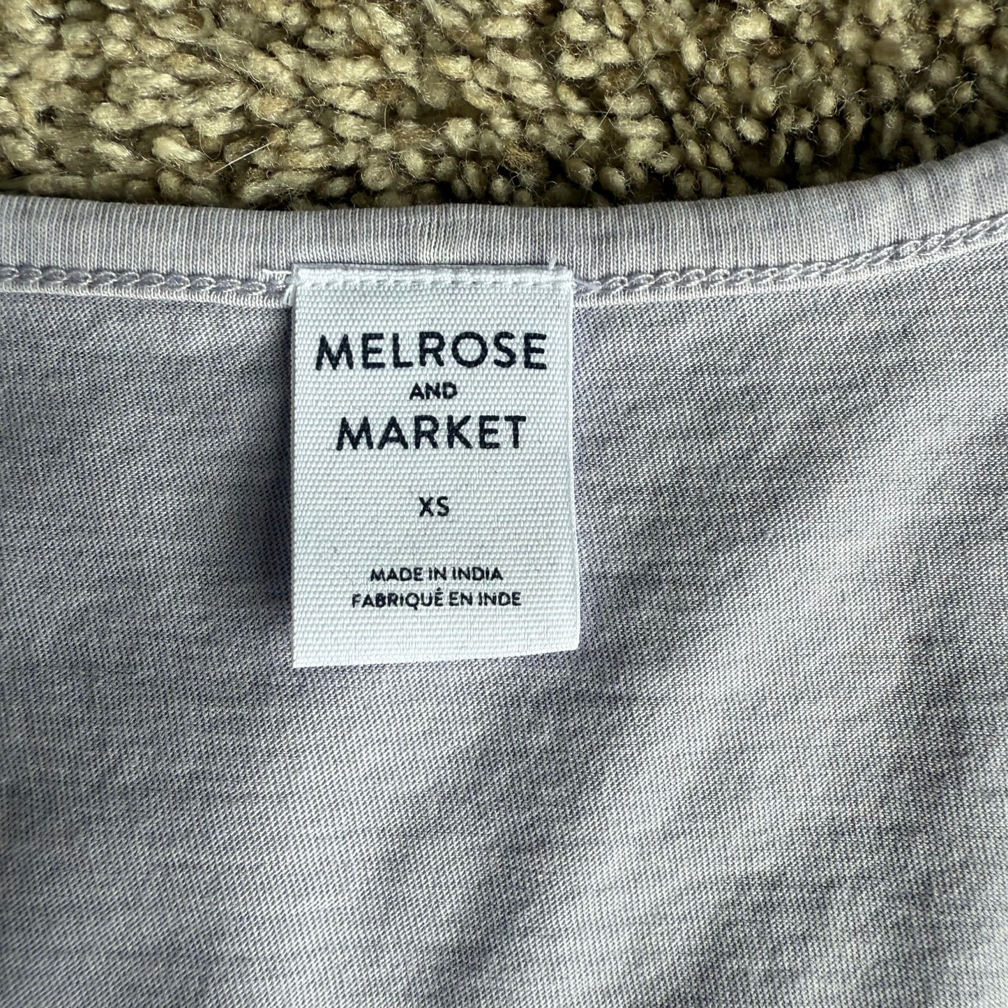 Melrose and Market periwinkle colored tank - XS