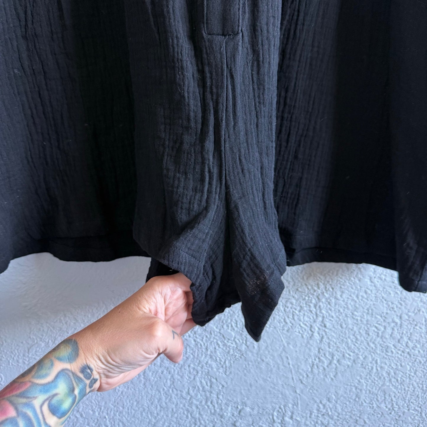Petal and Pup Black Winny Romper - Size 4
