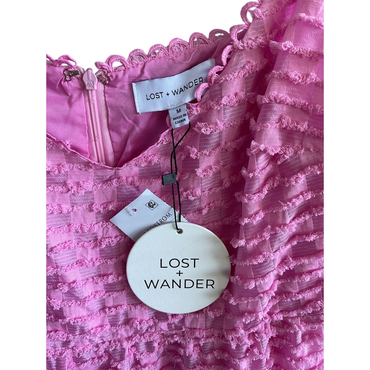 Paloma Maxi Dress Pink - Lost + Wander - Medium - New with Tags - MSRP $128