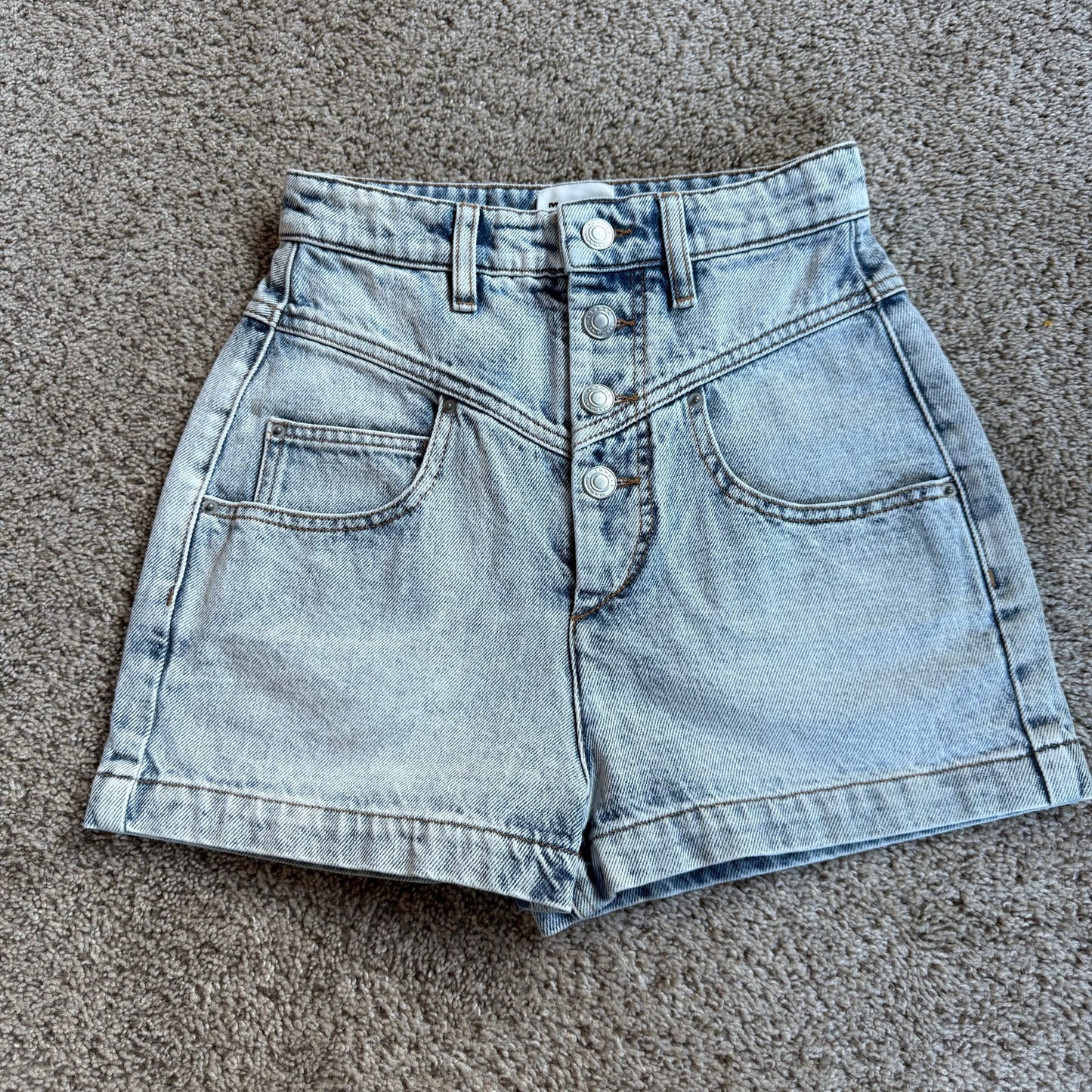 Isabel Marat Denim Jovany Shorts - Small