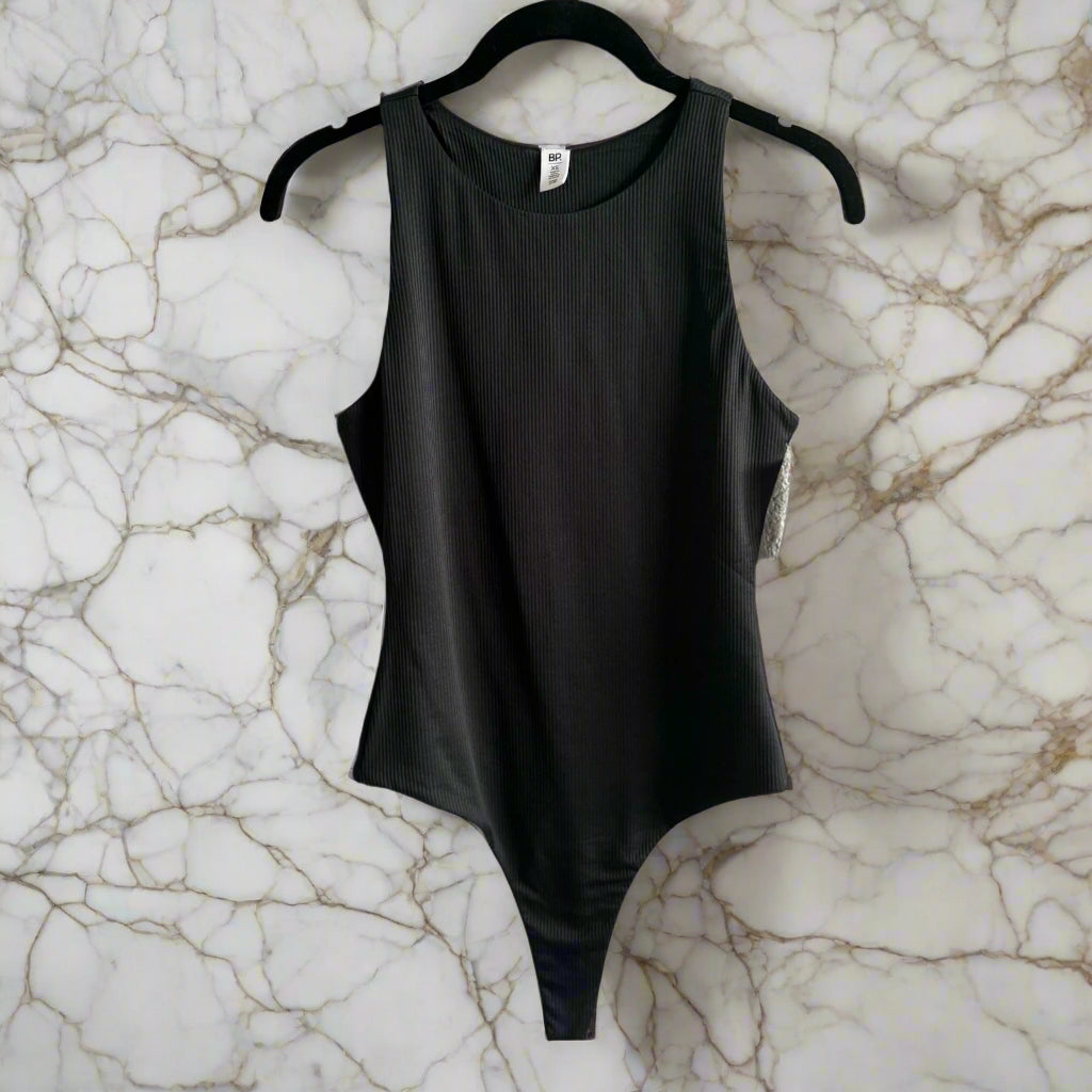 BP thong bodysuit in Black - XS