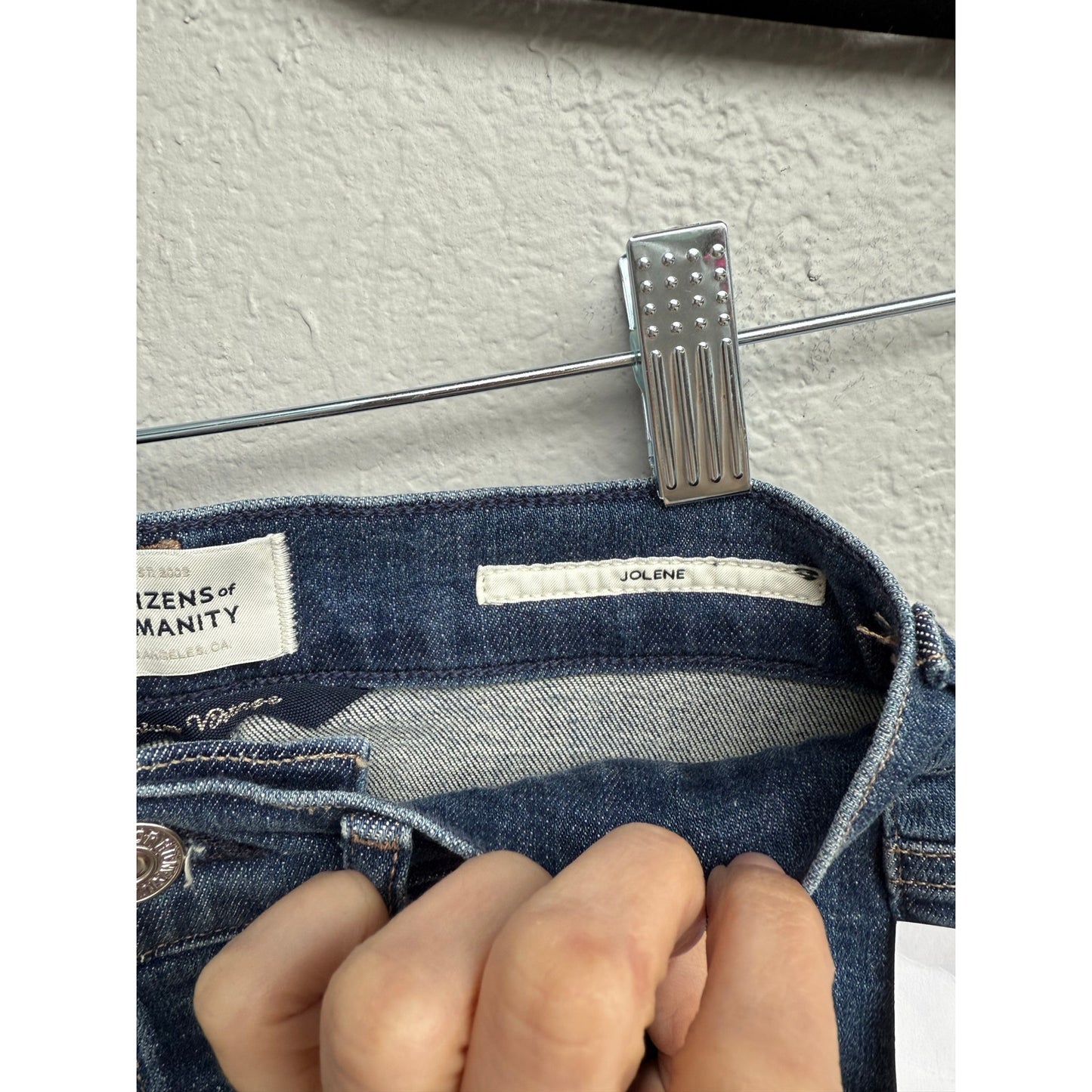 Citizens of Humanity Jolene High Rise Vintage Jean Slim Size 25