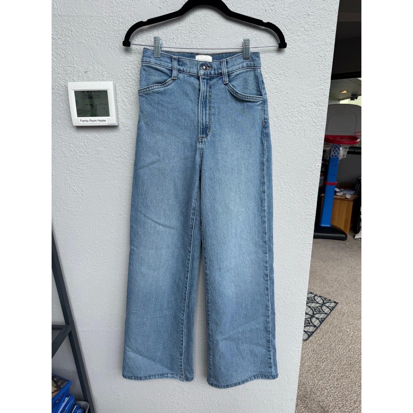 Favorite Daughter - Mischa Super High Waist Wide Leg Jeans - Size 25 - MSRP $218