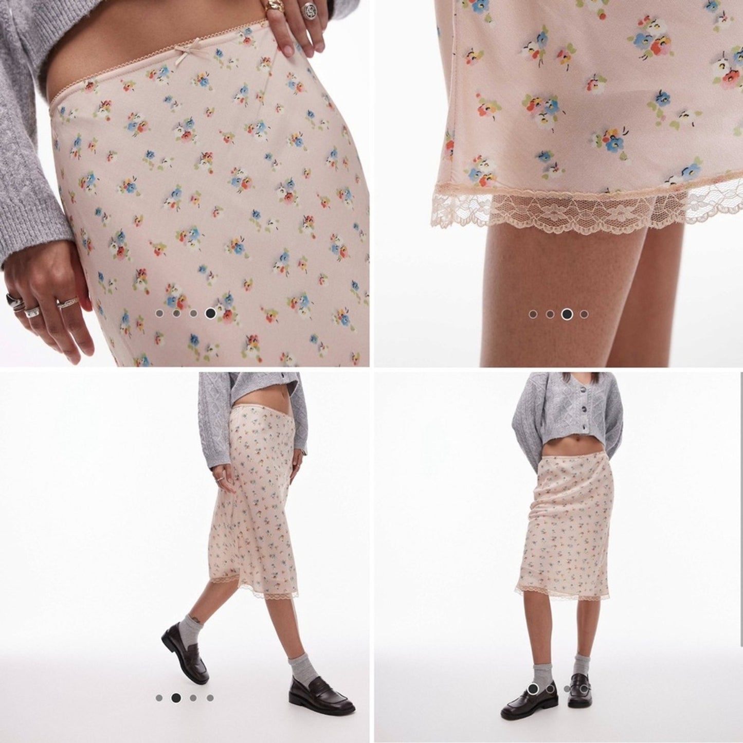 Topshop Skirt - Floral - Size 10