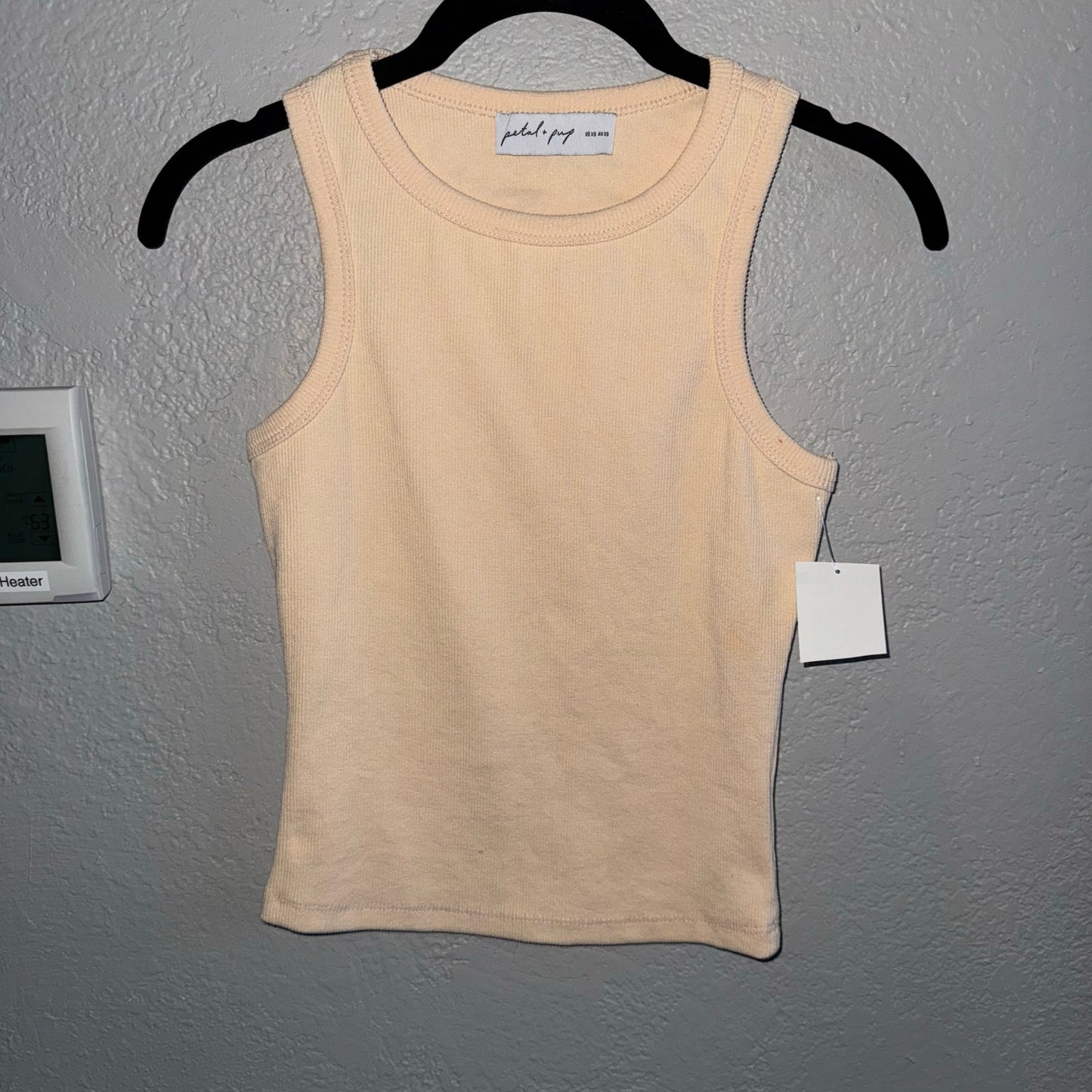 Petal and Pup Ari Ribbed Tank - XS