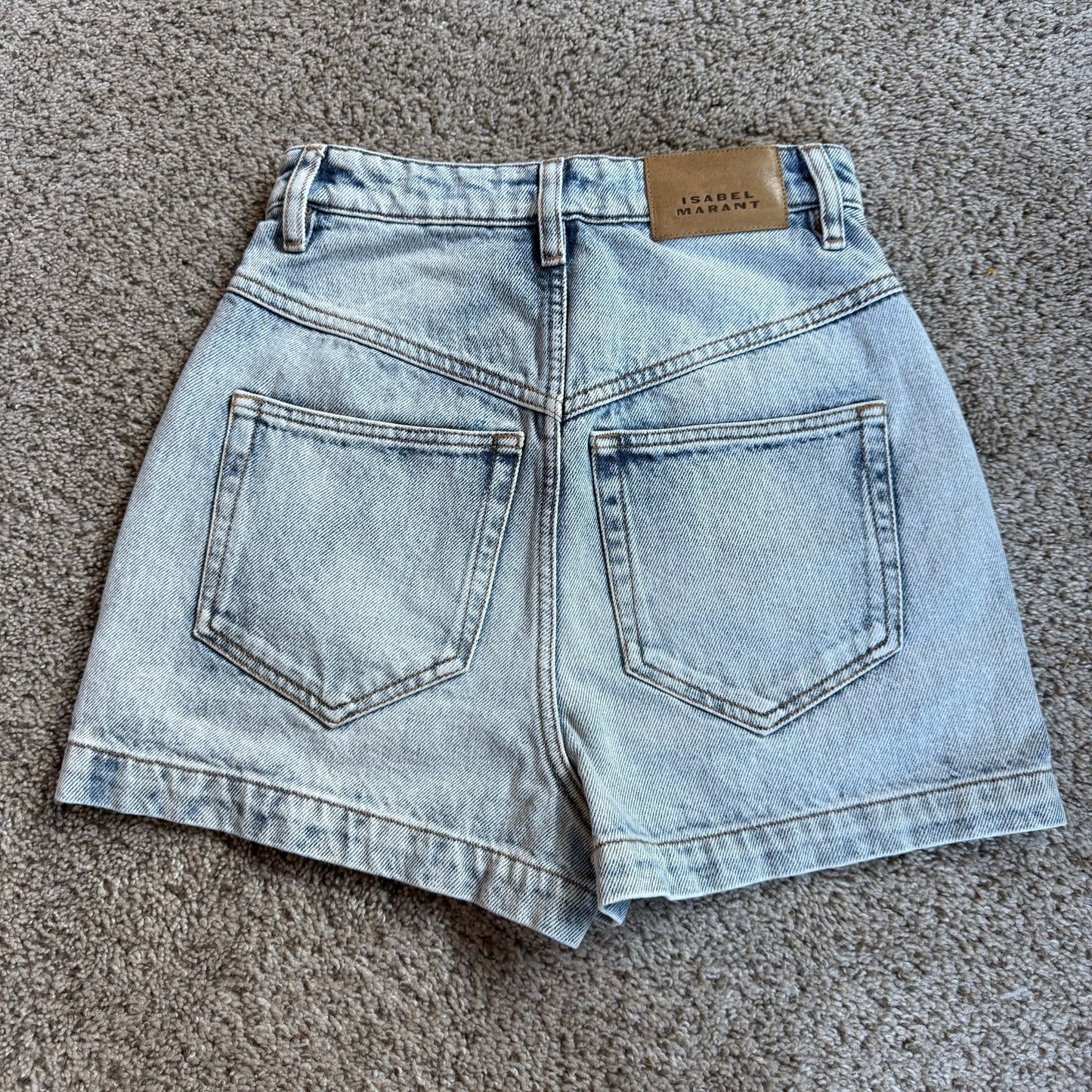 Isabel Marat Denim Jovany Shorts - Small